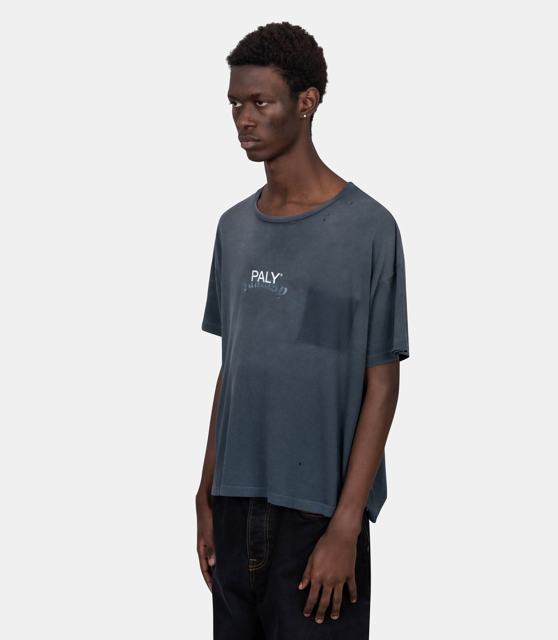 T-shirt core logo - 2U010Q1010VBK-S - Paly hollywood