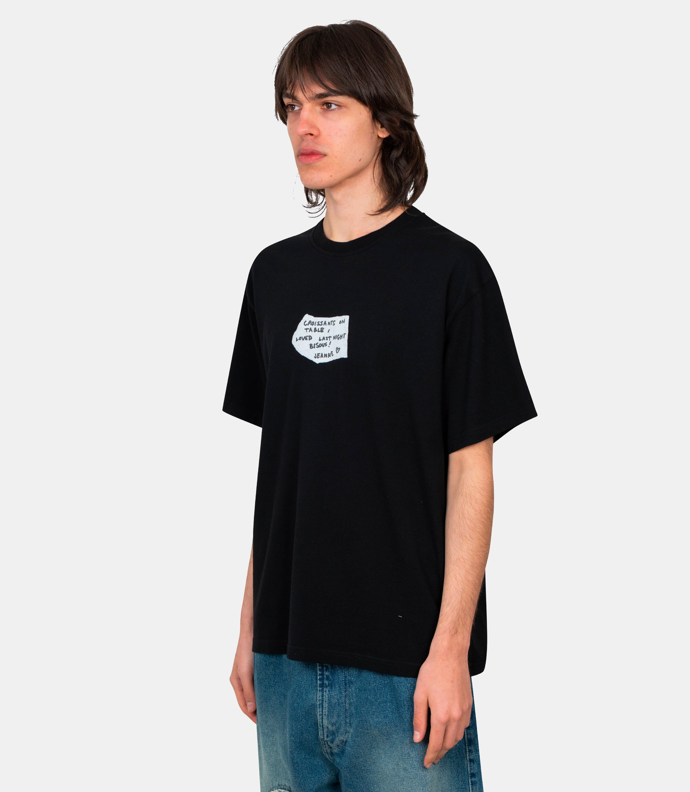 T-shirt croissant crushSS25ST0111 - SCarne bollente