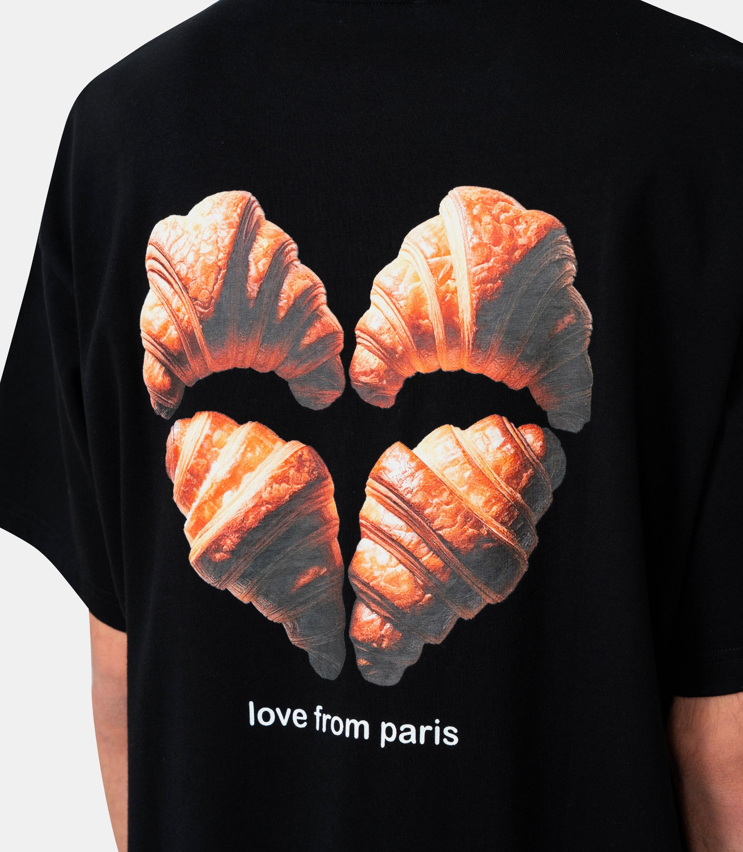 T-shirt croissant crushSS25ST0111 - SCarne bollente