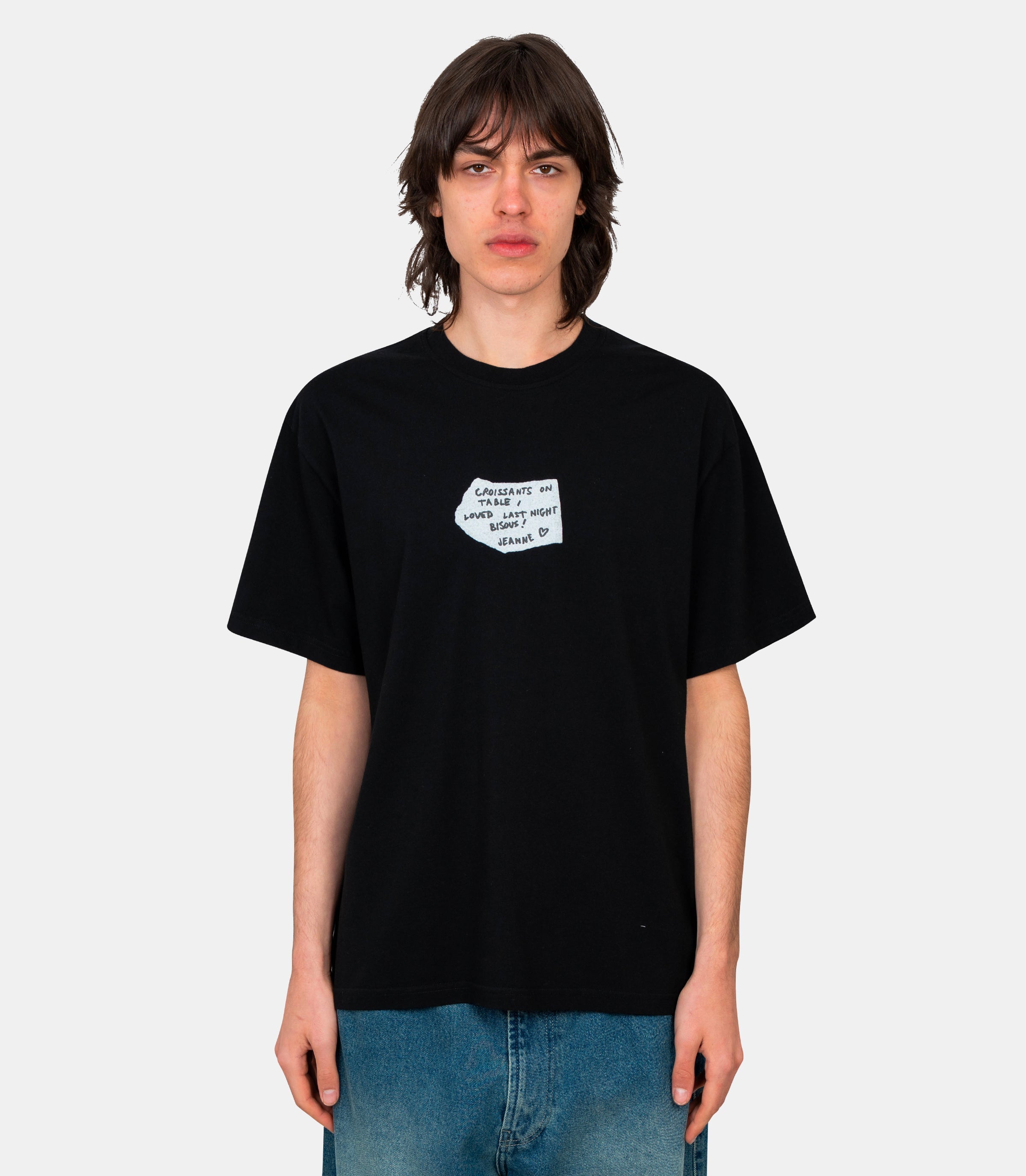 T-shirt croissant crushSS25ST0111 - SCarne bollente