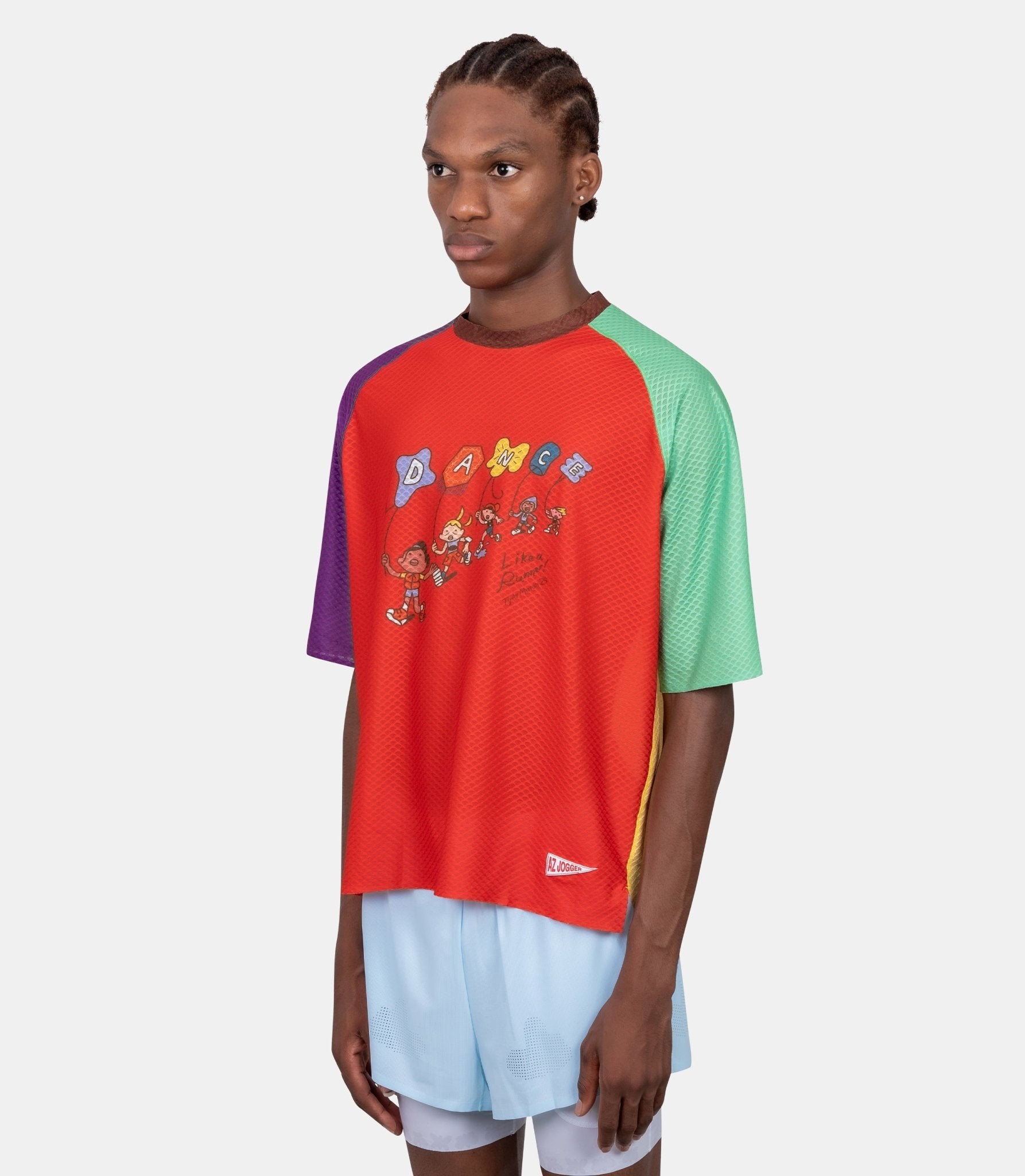 T-shirt dancer raglan-AZ-DLAR-DANCER-MULTI-S-Alex zono