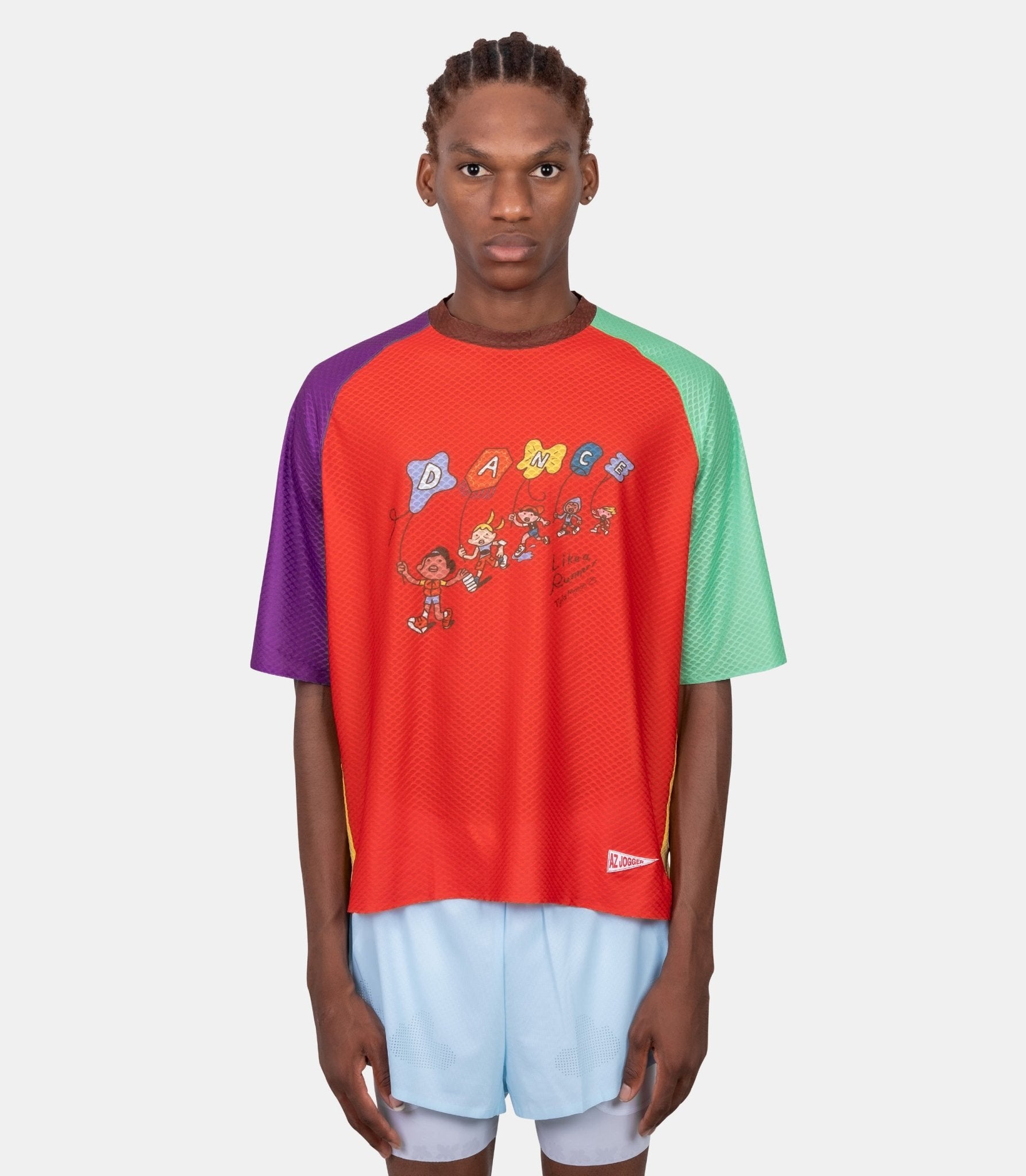 T-shirt dancer raglan-AZ-DLAR-DANCER-MULTI-S-Alex zono