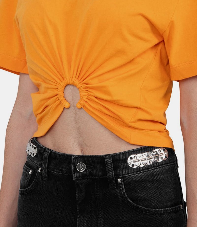 T-shirt détail anneau24PJTE124C00494 - V814 - SS24 - SRabanne