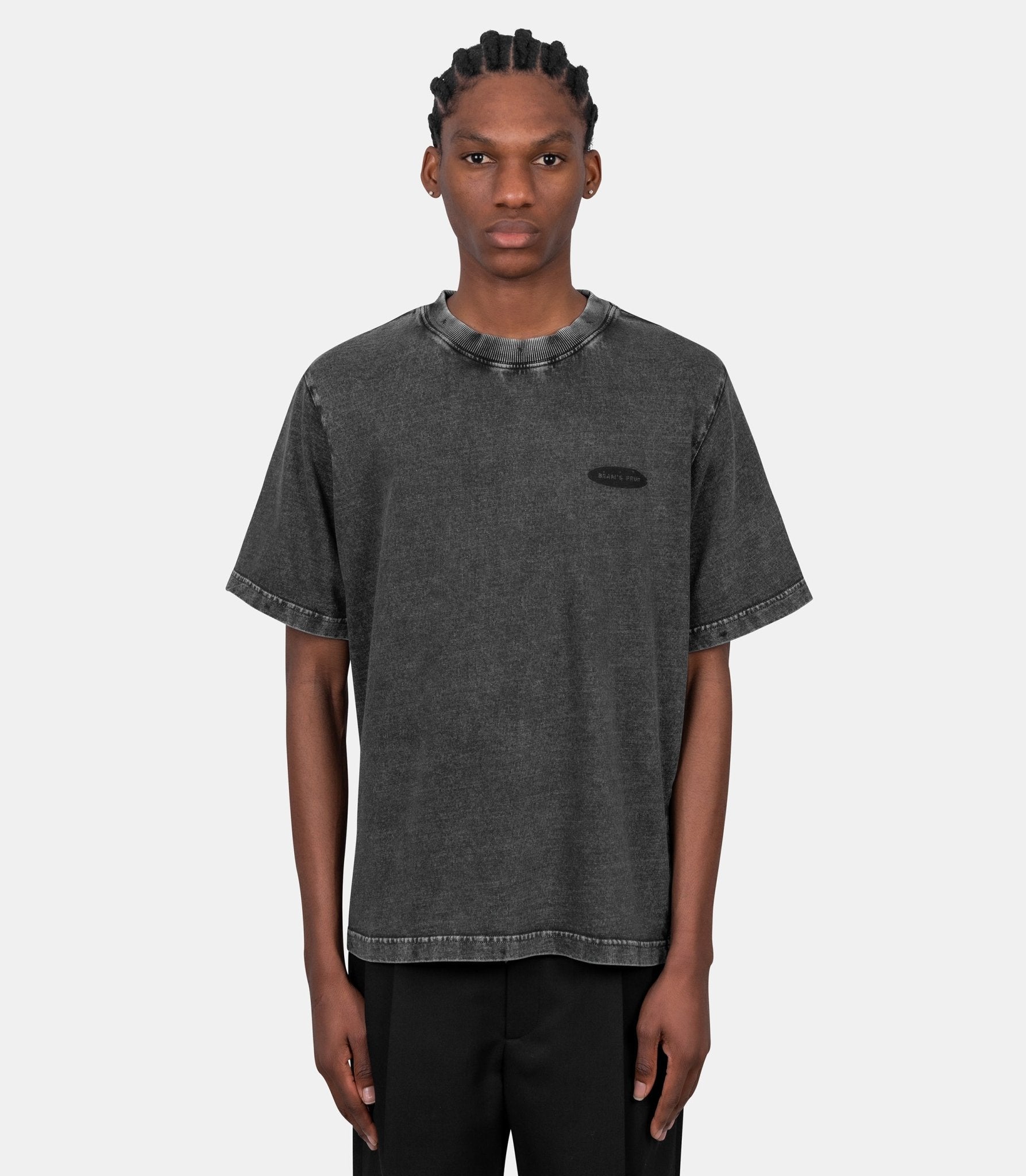 T-shirt distressed f*ck off I'm gardening - 1161-washedcharcoal-S - Bram’s fruit