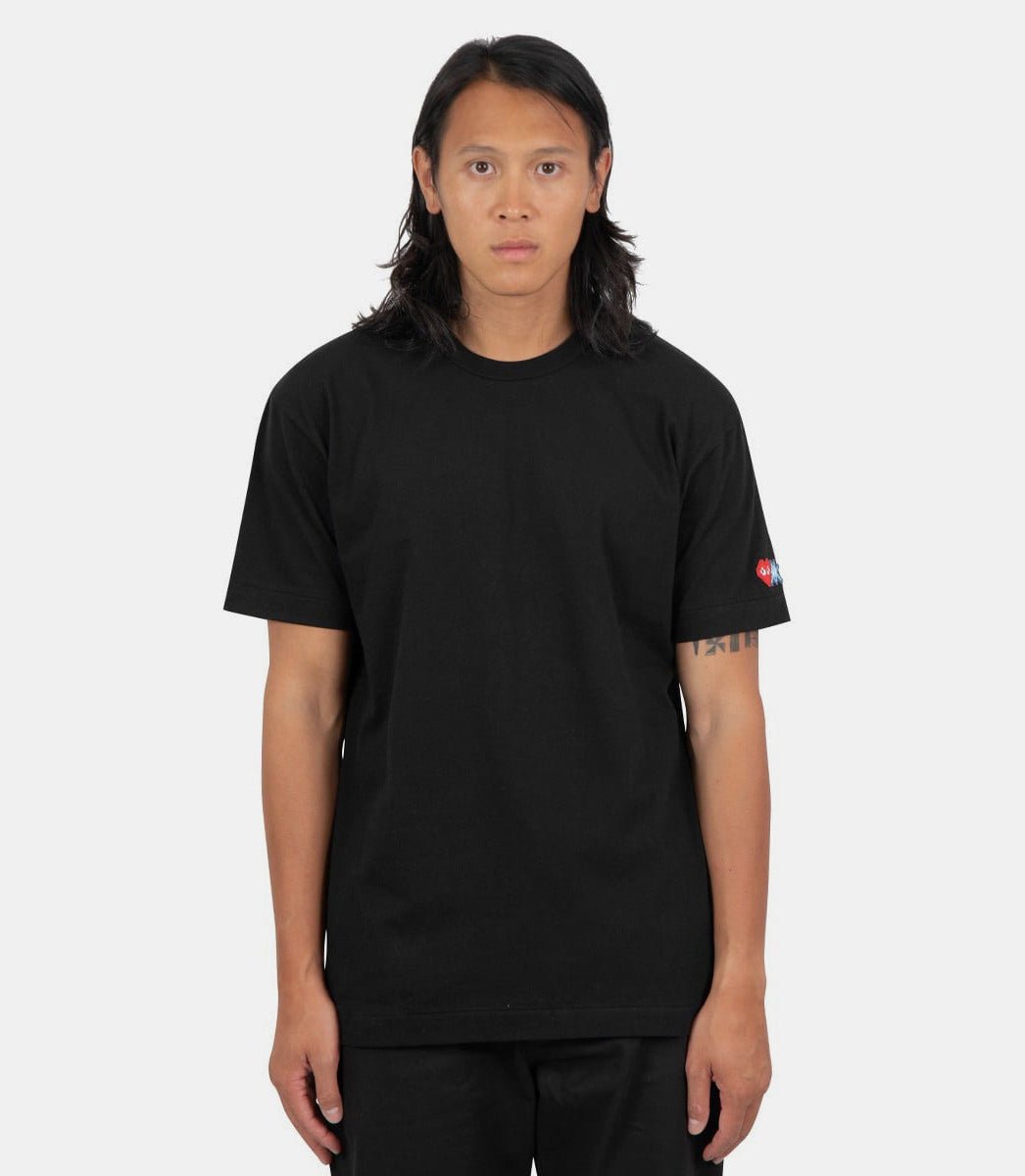 T-shirt double logo pixelAZ - T328 - 051 - 1 - SComme des garçons play