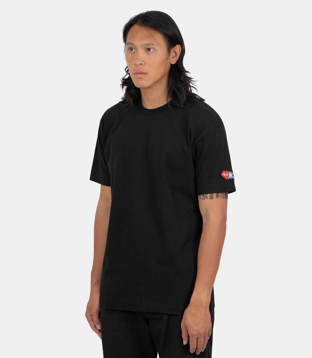 T-shirt double logo pixelAZ - T328 - 051 - 1 - SComme des garçons play