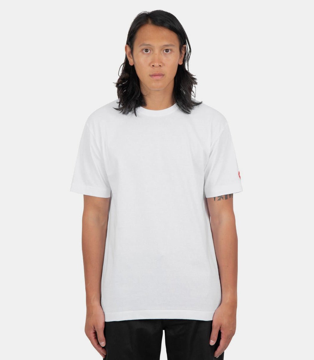 T-shirt double logo pixelAZ - T328 - 051 - 3 - SComme des garçons play
