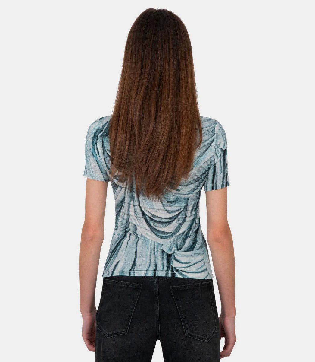 T-shirt drapé24EJT0798VI0316 - V160 - SS24 - 36Rabanne