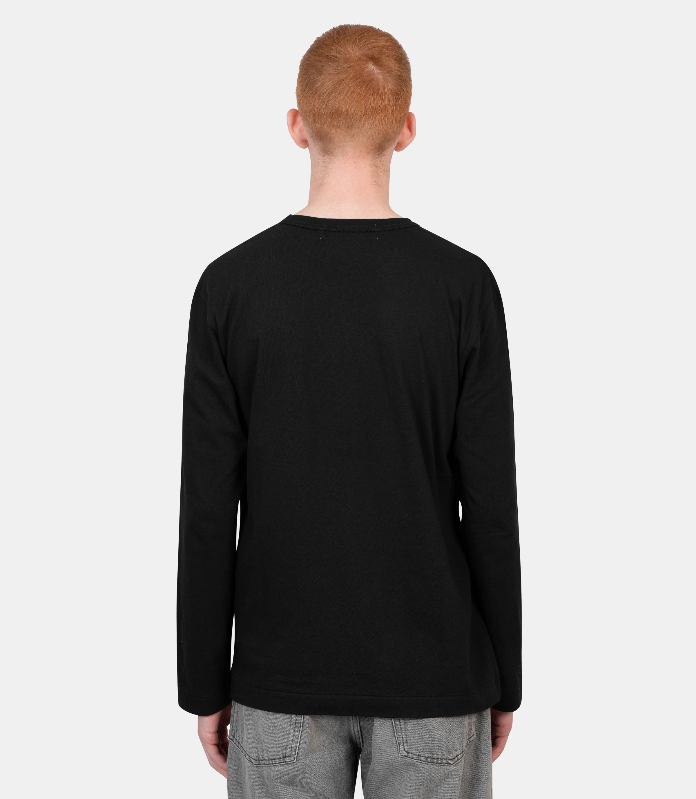 T-shirt emblème manches longuesAX - T118 - 051 - 1 - SComme des garçons play
