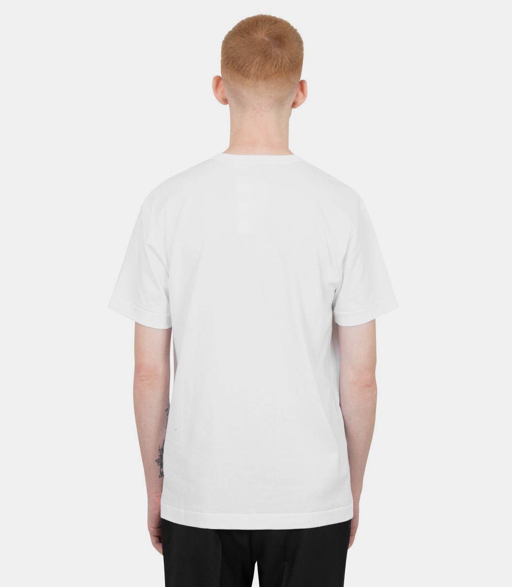 T-shirt emblème rouge tricoté - AX - T236 - 051 - 1 - S - Comme des garçons play