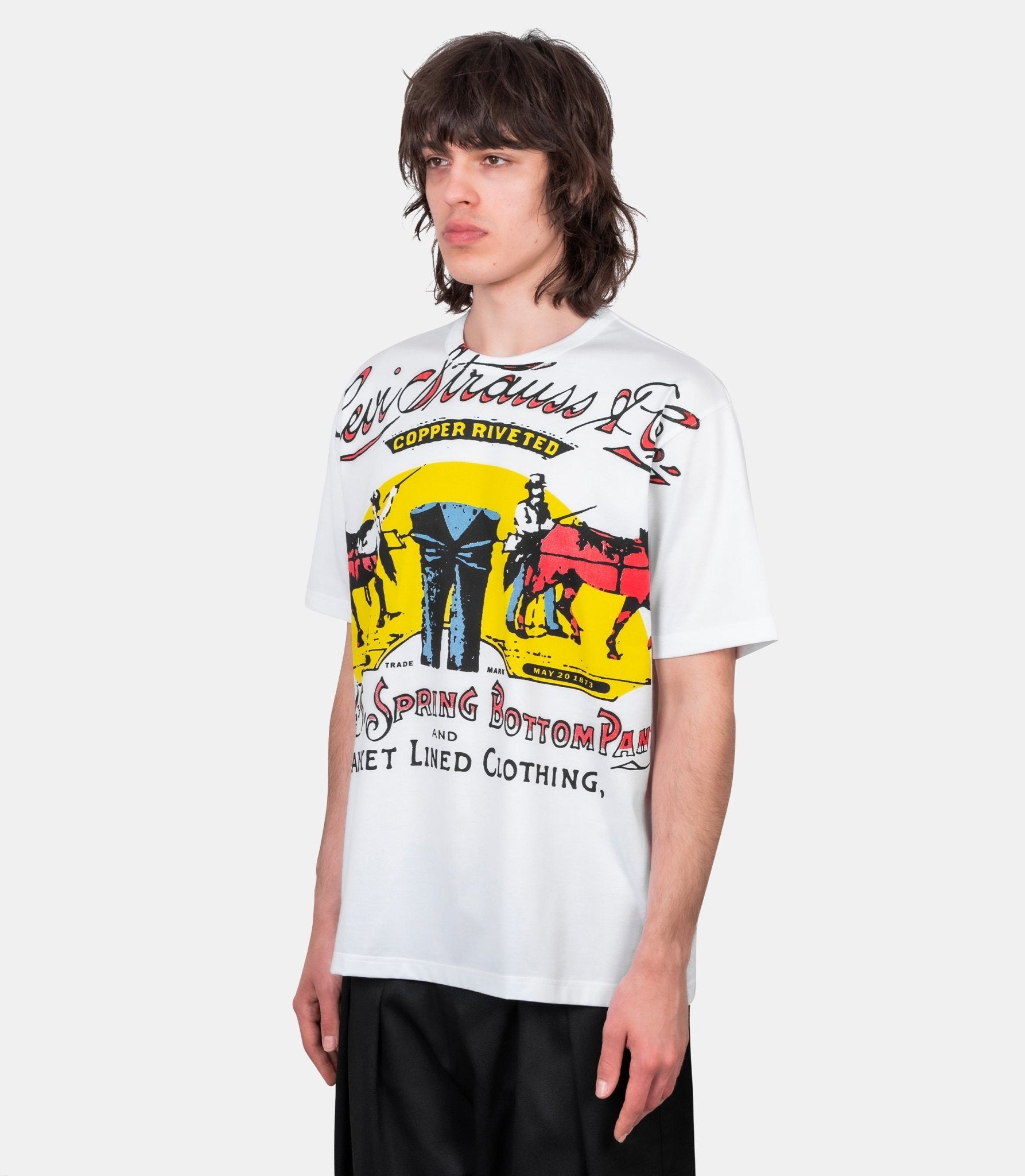 T-shirt eye western x levi's - WQ-T911-100-S - Junya watanabe