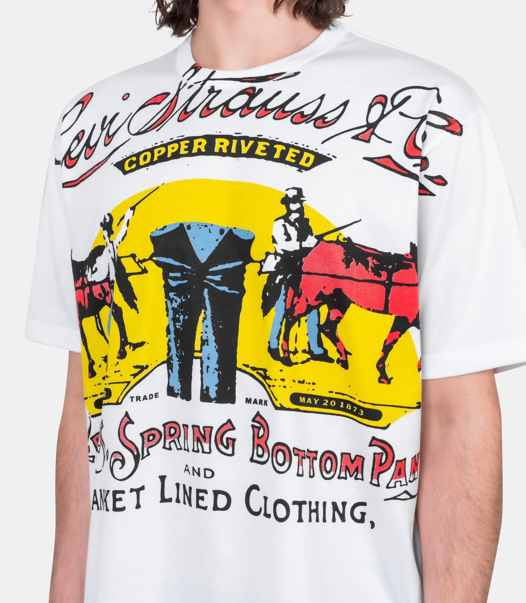 T-shirt eye western x levi's - WQ-T911-100-S - Junya watanabe