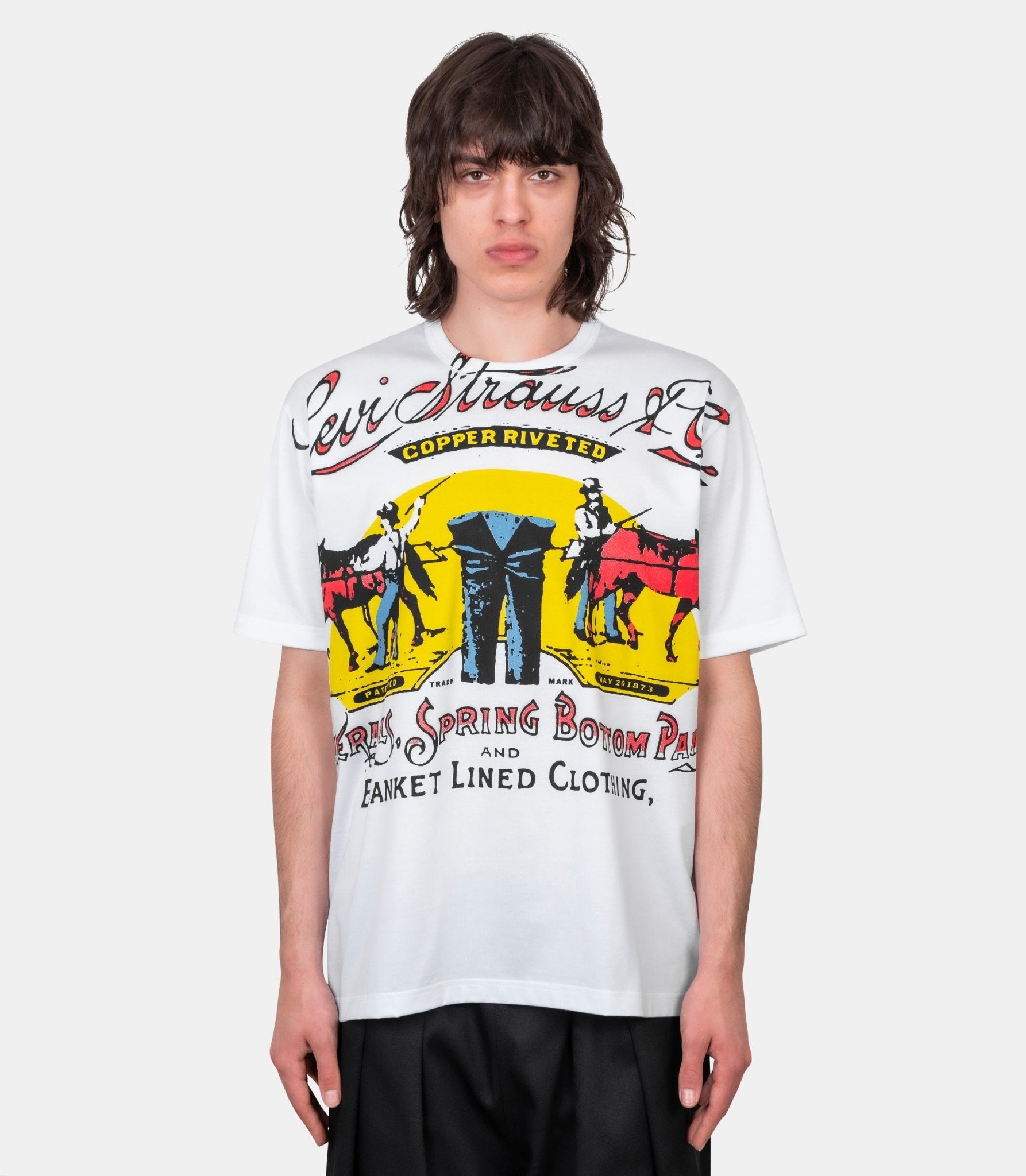 T-shirt eye western x levi's - WQ-T911-100-S - Junya watanabe