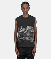 T-shirt fai - YBMW021JY02-BLK0020-M - Roa