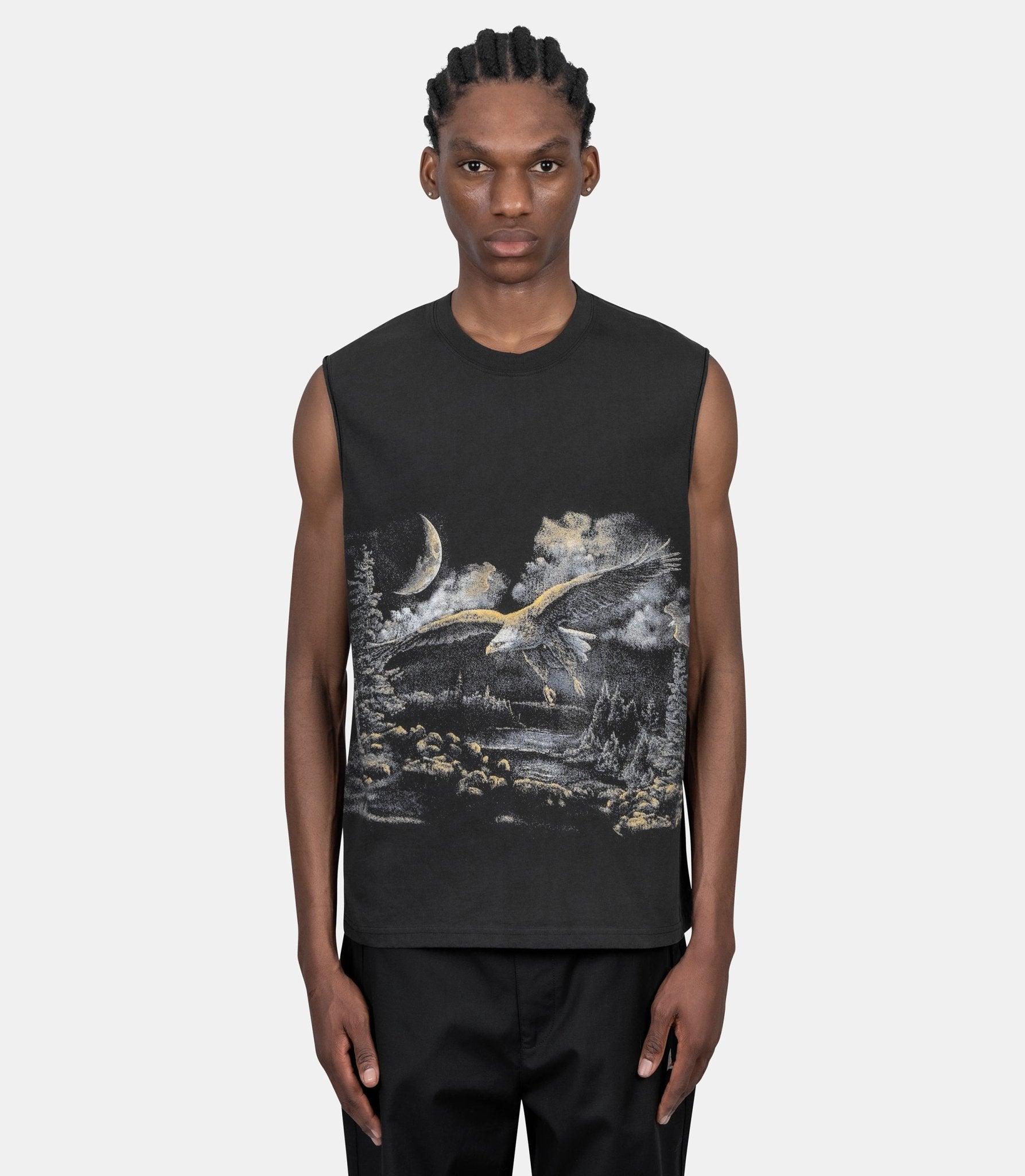 T-shirt fai - YBMW021JY02-BLK0020-M - Roa