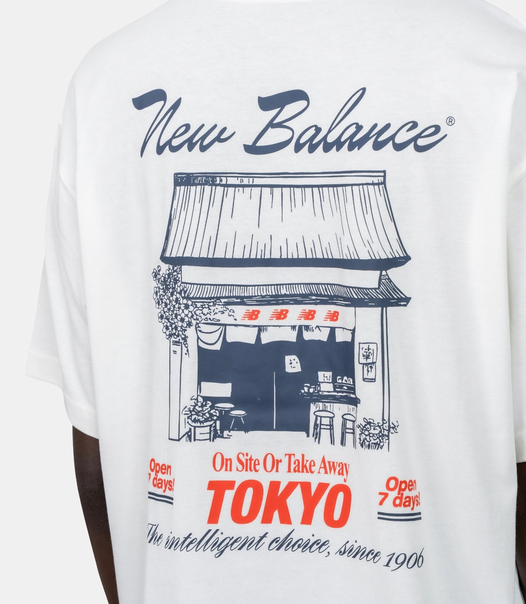 T-shirt grab a bite tokyo-MT62D8CE-S-New balance