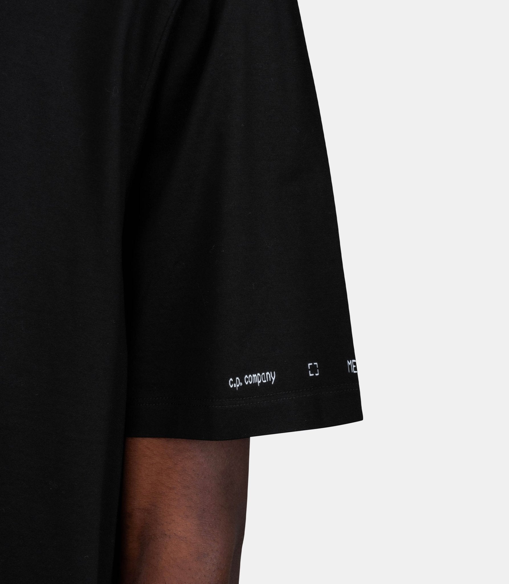 T-shirt grand logo - 20CLTS058A-006370W-999-XS - C.p. company metropolis series