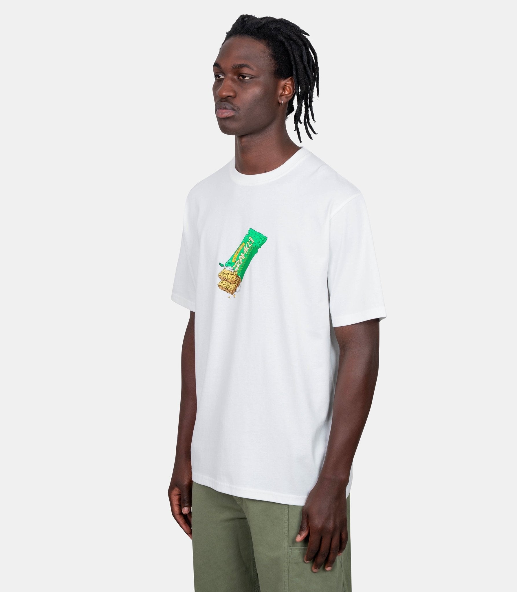 T-shirt granola - G5FU-T080-WHITE-S - Gramicci