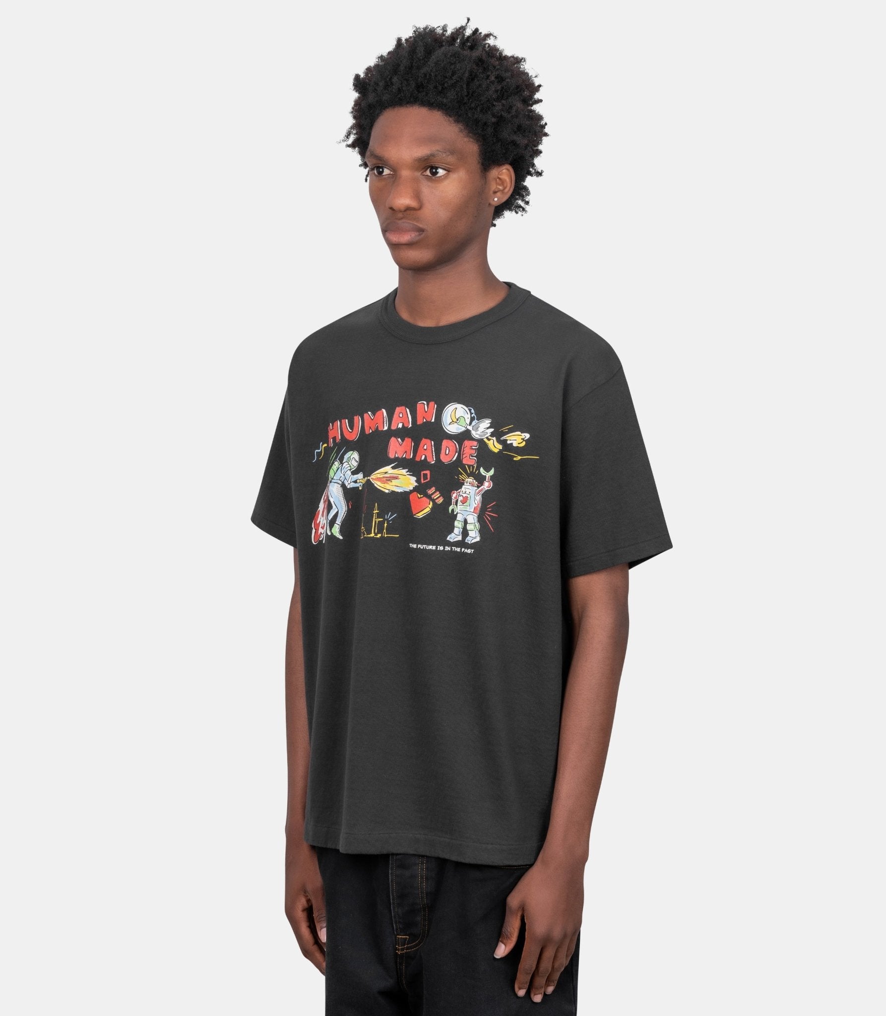 T-shirt graphic-HM31TE023BK-M-Human made