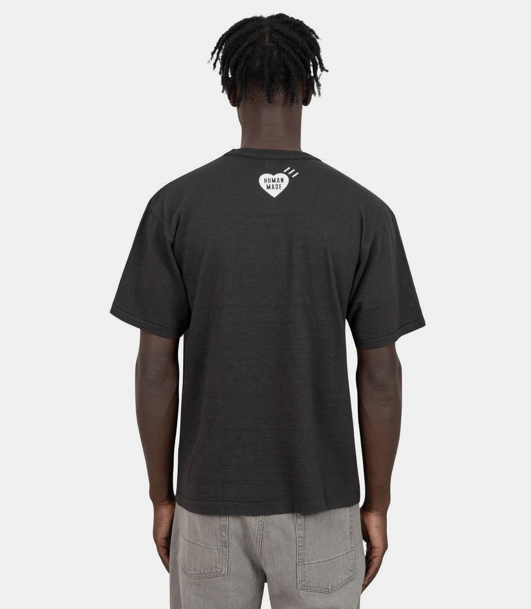T-shirt graphic noir - hm28te011 - black - fw24 - m - Human made