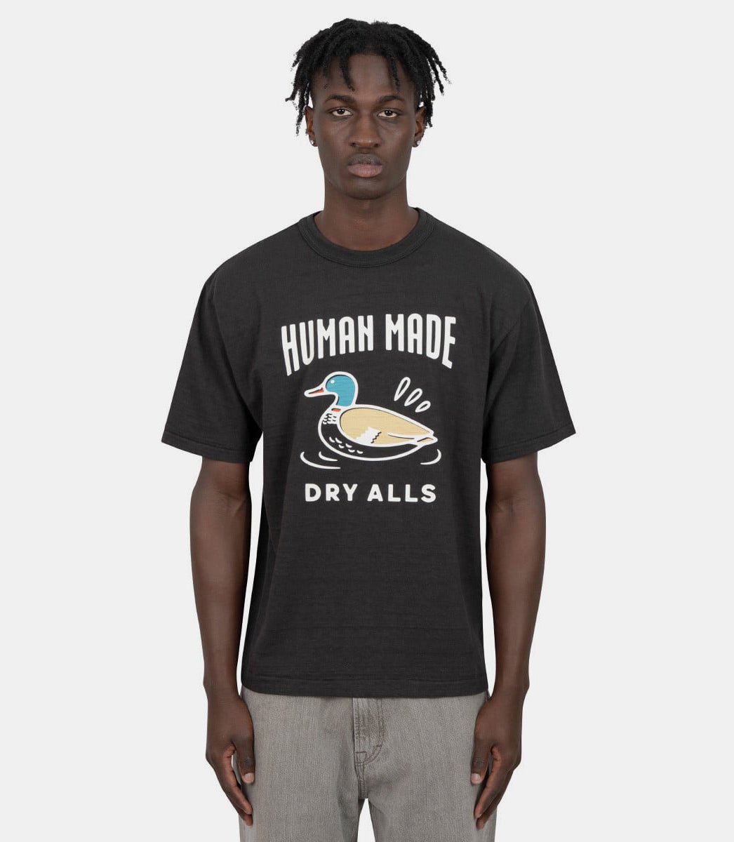 T-shirt graphic noir - hm28te011 - black - fw24 - m - Human made