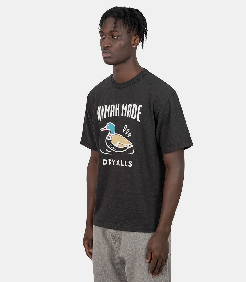T-shirt graphic noir - hm28te011 - black - fw24 - m - Human made