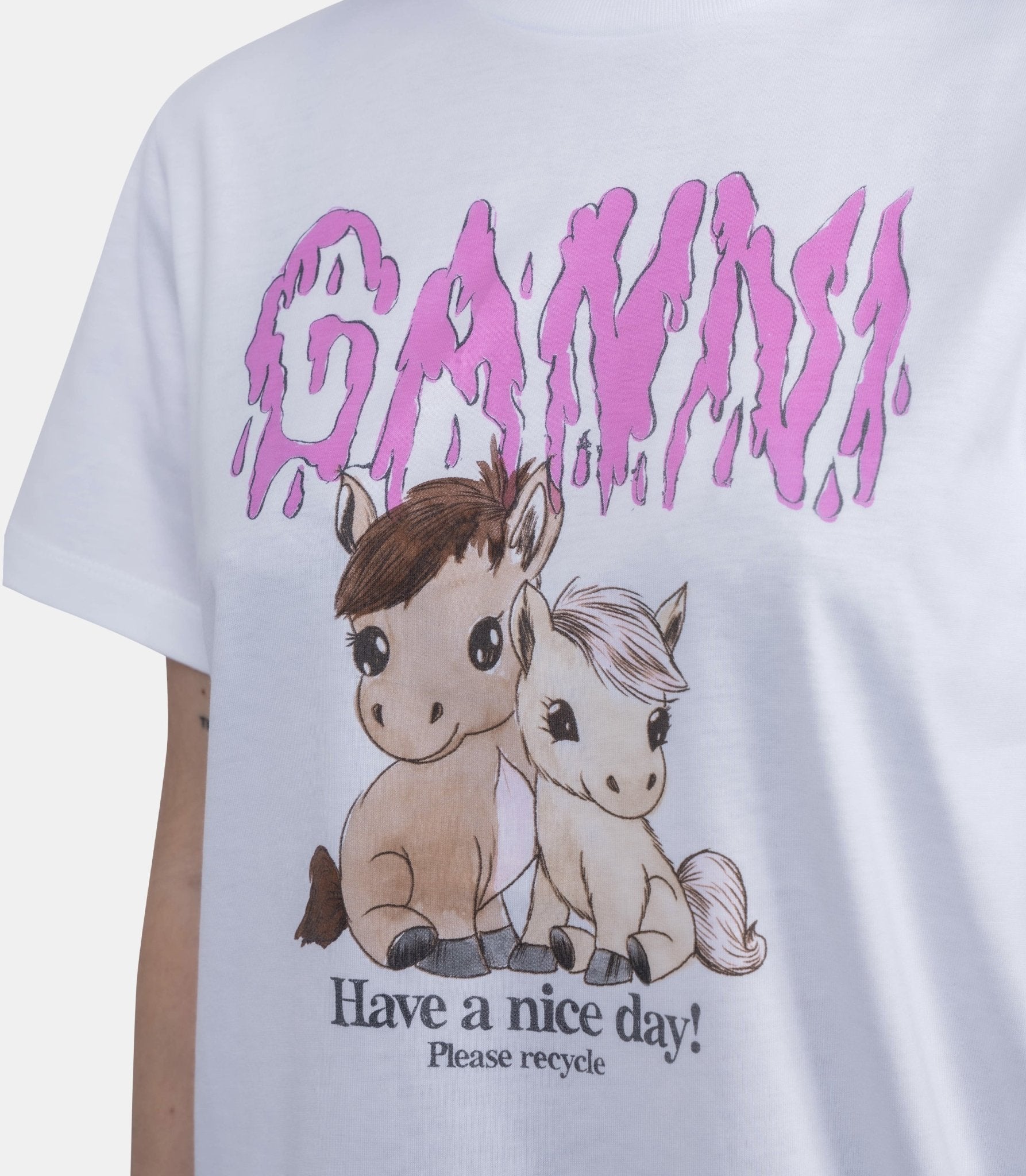 T-shirt graphique - A1050048-151-XS - Ganni