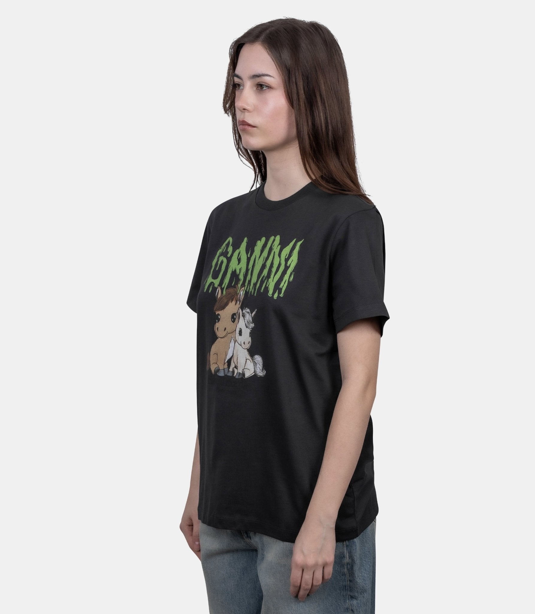 T-shirt graphique - A1050048-252-XS - Ganni