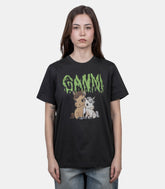 T-shirt graphique - A1050048-252-XS - Ganni