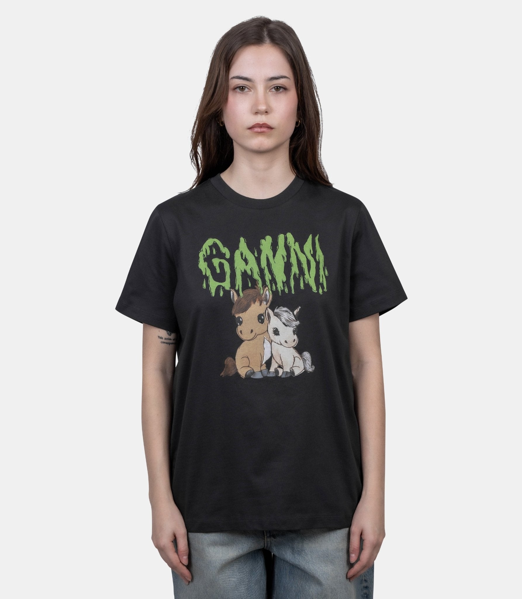 T-shirt graphique - A1050048-252-XS - Ganni