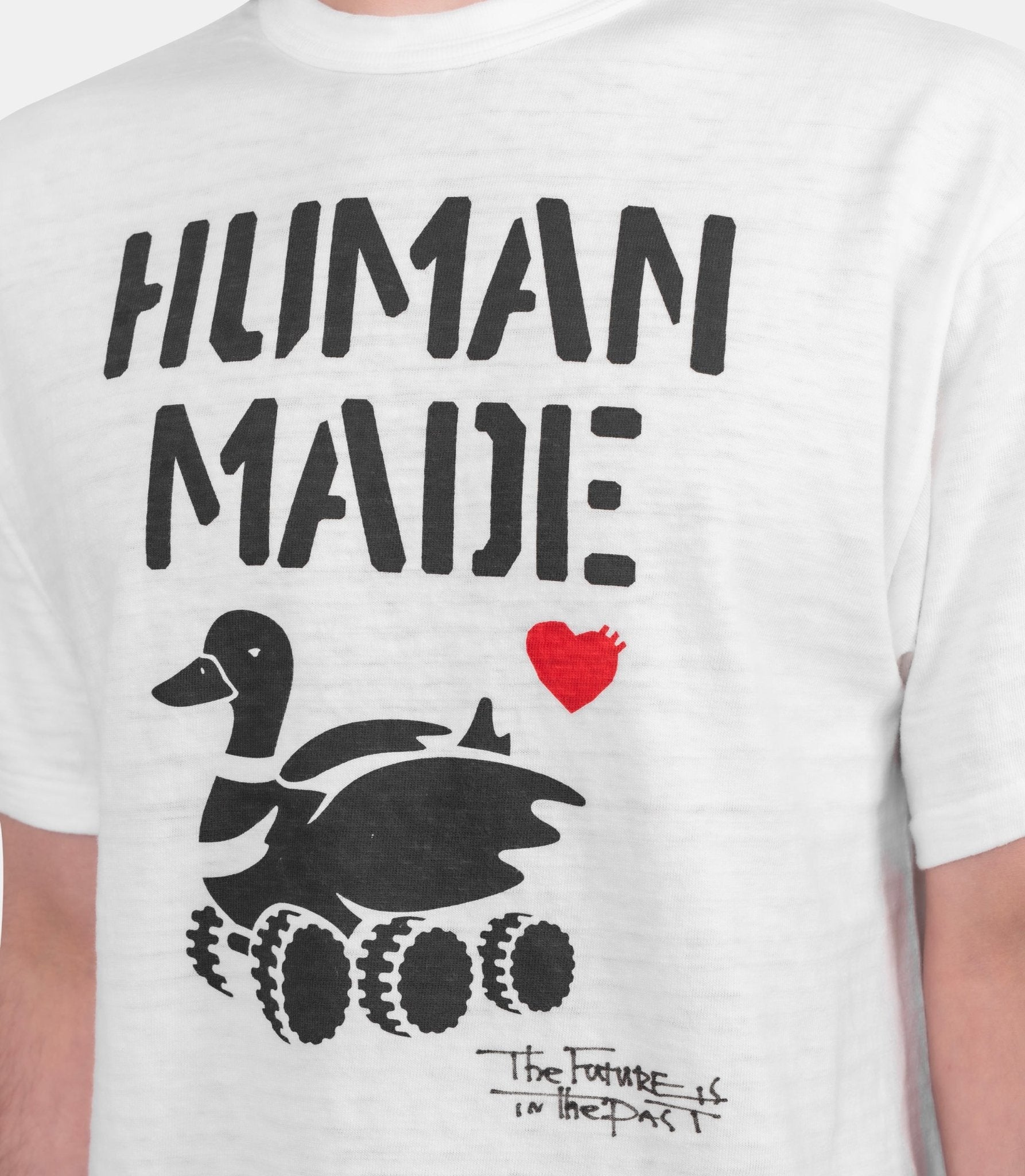 T-shirt graphique - HM31TE019WH-M - Human made