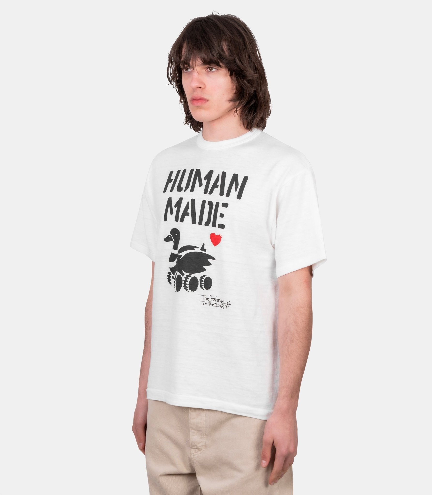 T-shirt graphique - HM31TE019WH-M - Human made