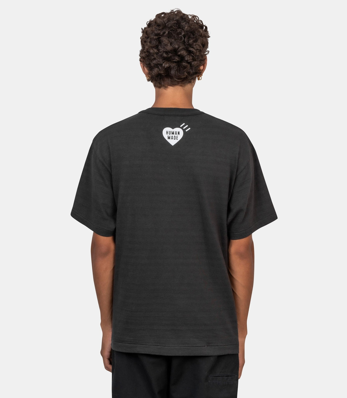 T-shirt graphique-HM32TE003-BLACK-M-Human made
