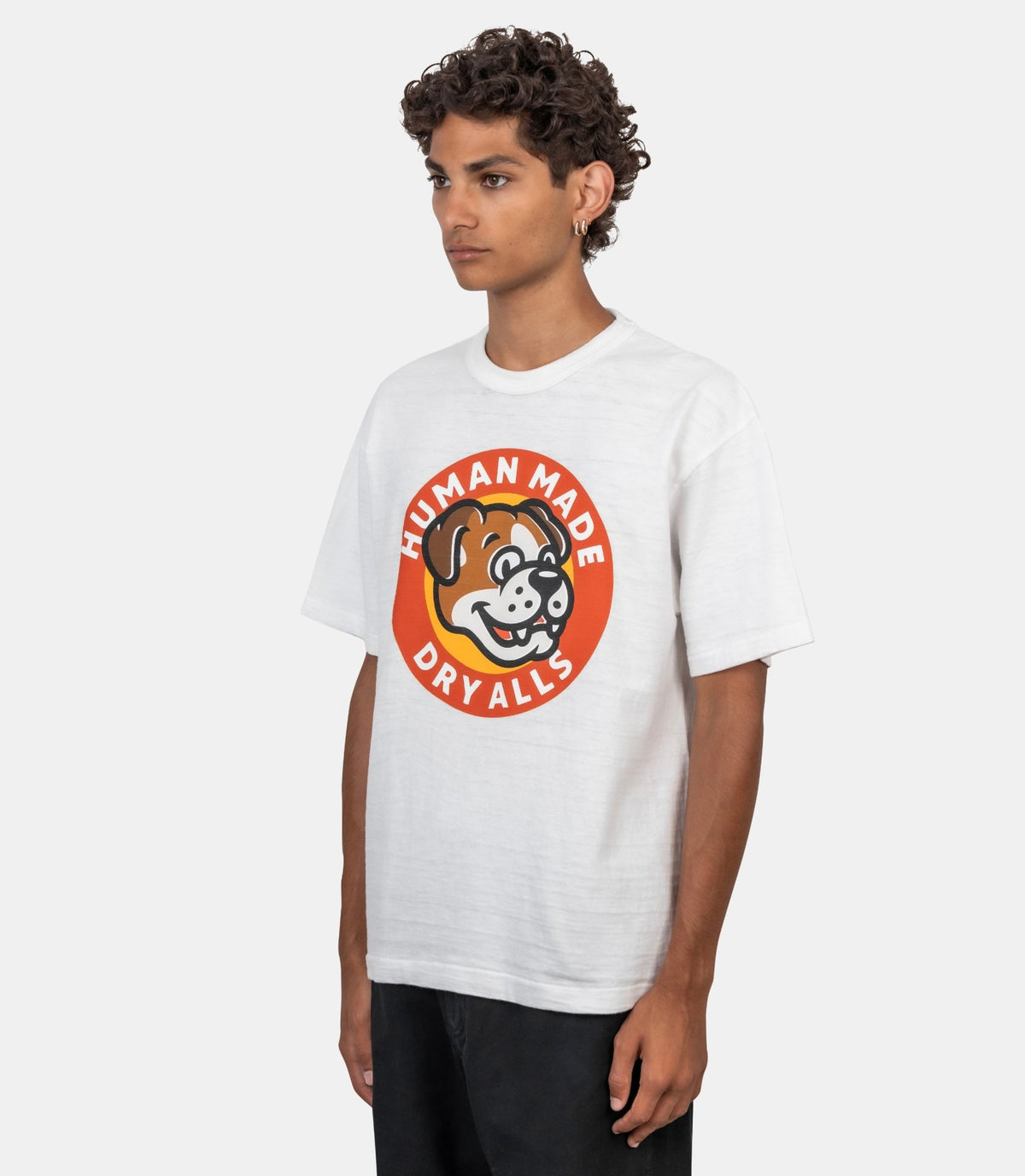 T-shirt graphique-HM32TE006-WHITE-M-Human made