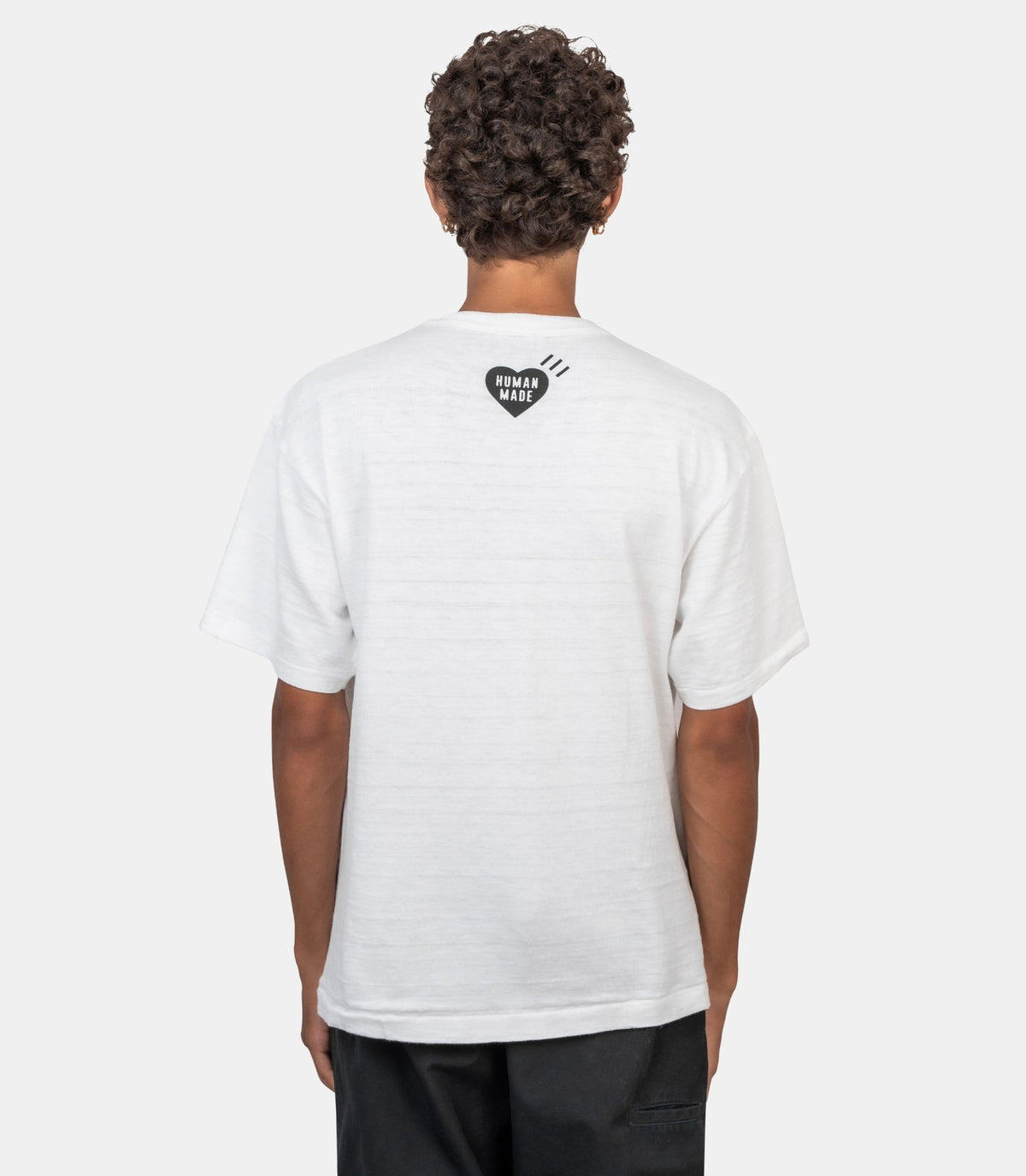 T-shirt graphique-HM32TE006-WHITE-M-Human made