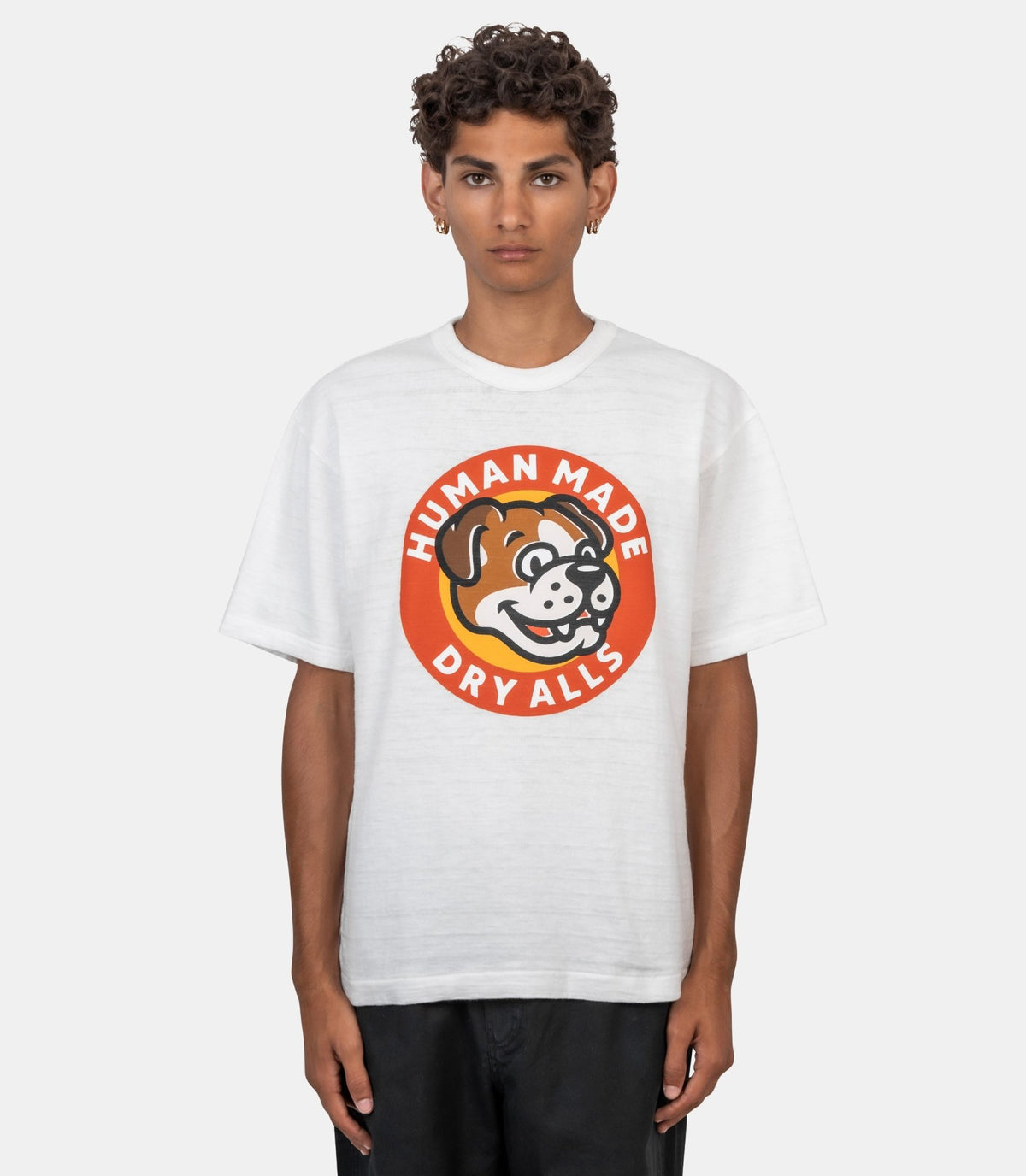 T-shirt graphique-HM32TE006-WHITE-M-Human made