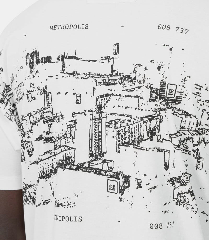 T-shirt graphiques urbains18CLTS045A - 006370W - 103 - XSC.p. company metropolis series