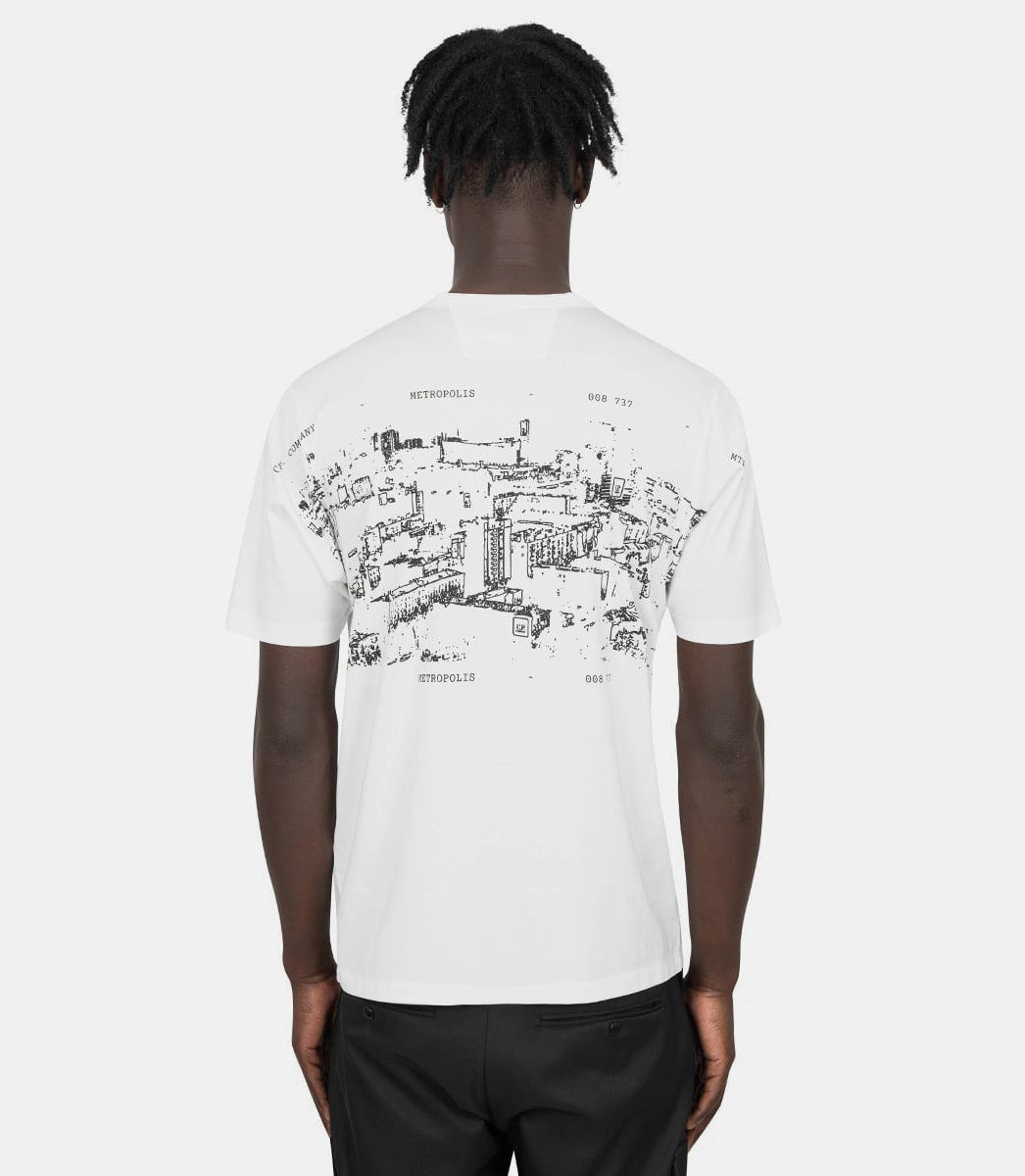 T-shirt graphiques urbains18CLTS045A - 006370W - 103 - XSC.p. company metropolis series