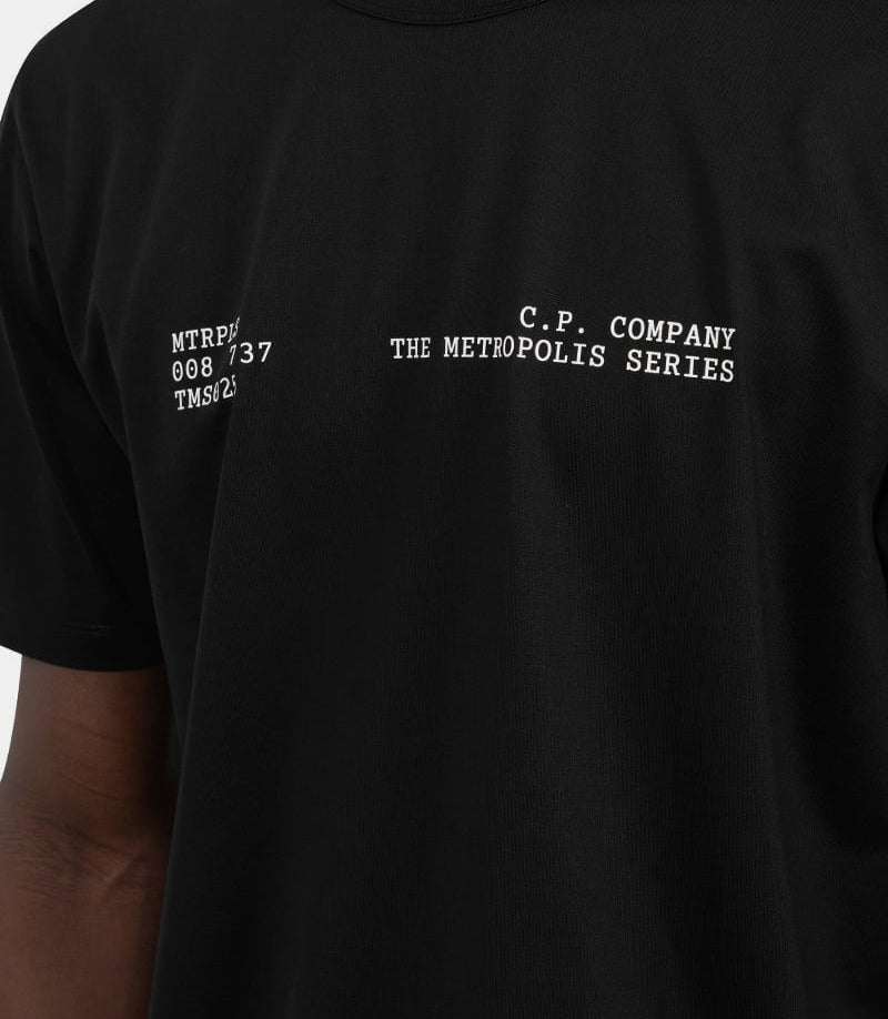 T-shirt graphiques urbains - 18CLTS045A - 006370W - 999 - XS - C.p. company metropolis series