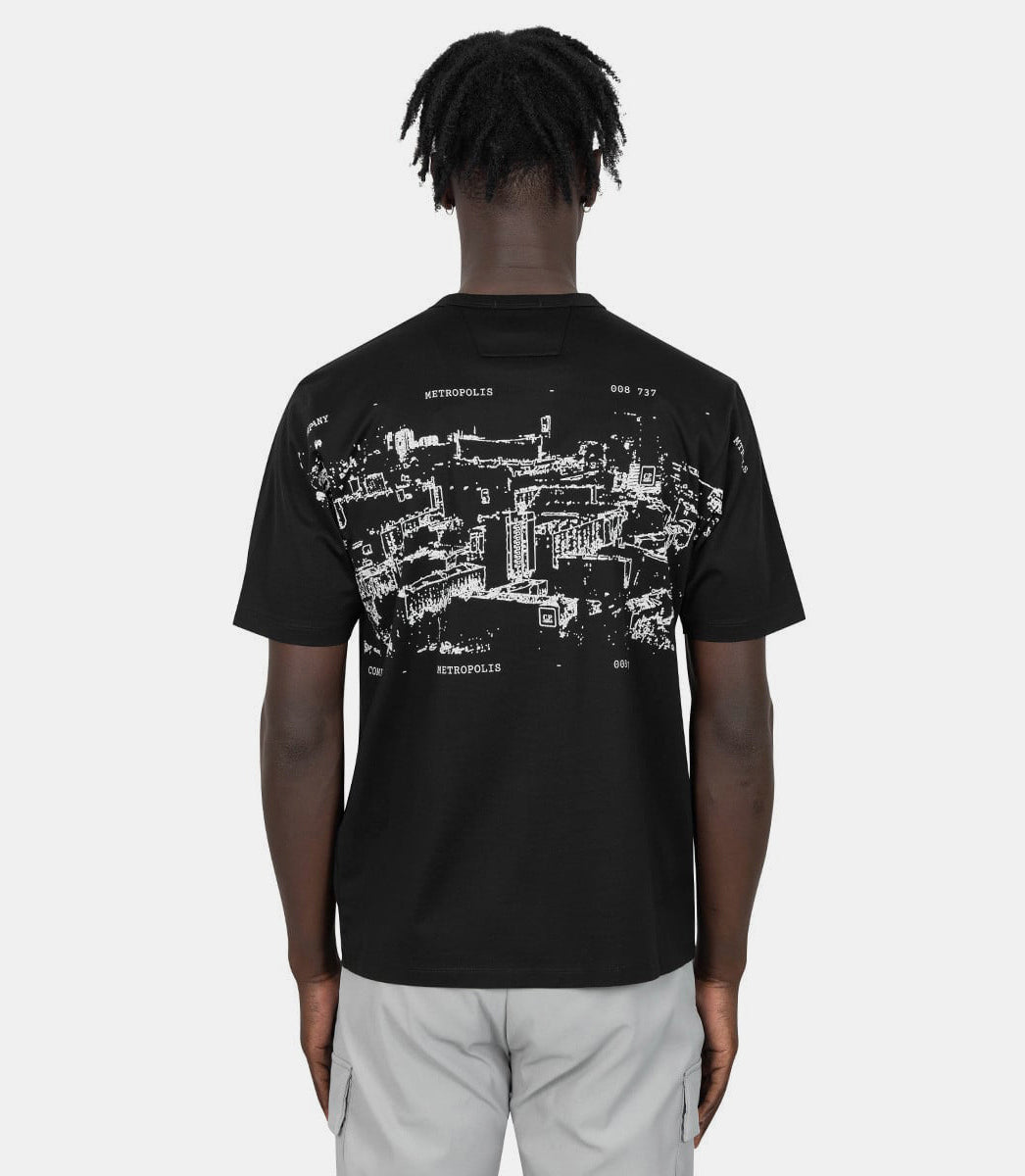 T-shirt graphiques urbains - 18CLTS045A - 006370W - 999 - XS - C.p. company metropolis series