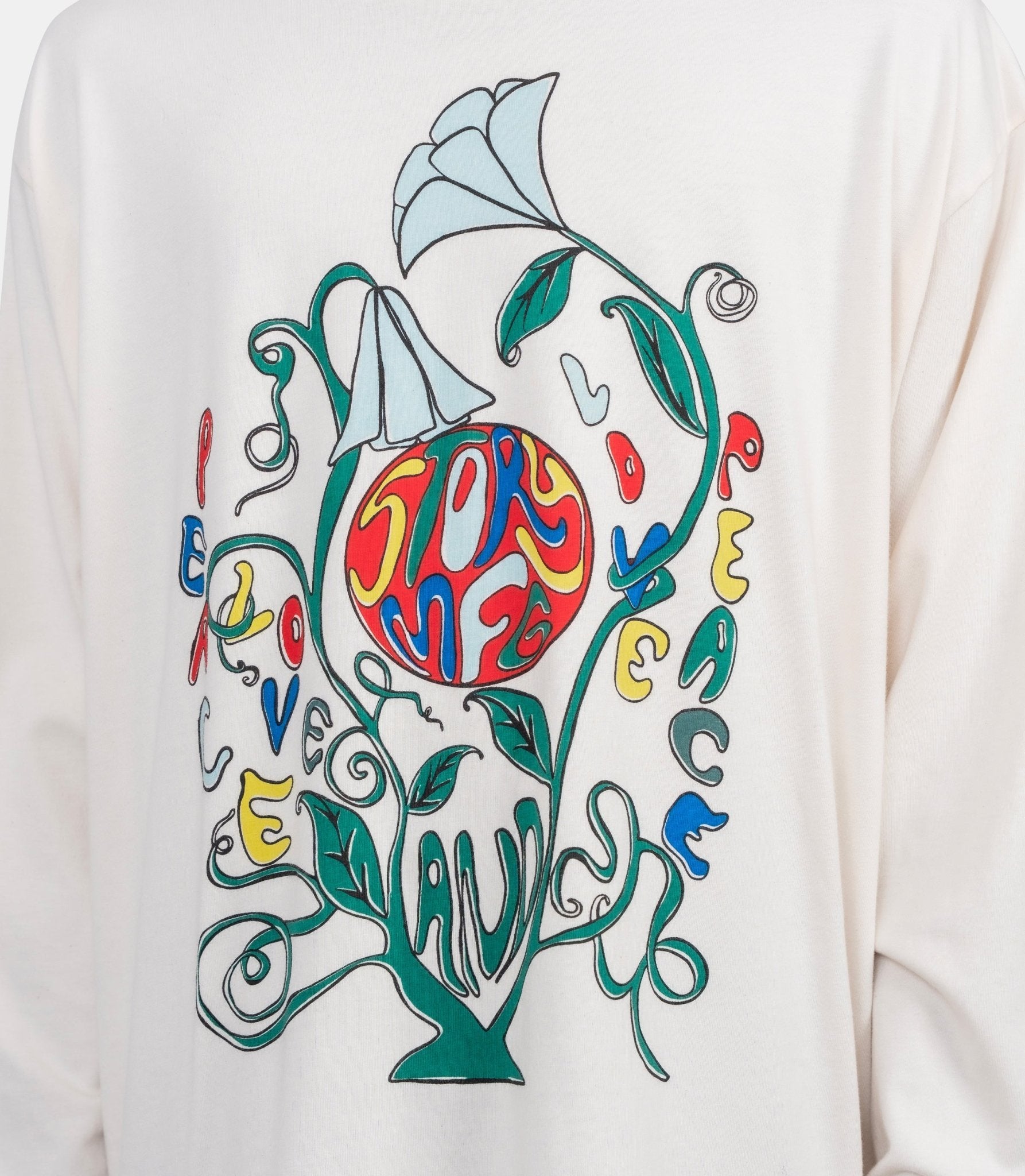 T-shirt grateful ls - SSS26TSGTLCOTPLA-S - Story mfg.