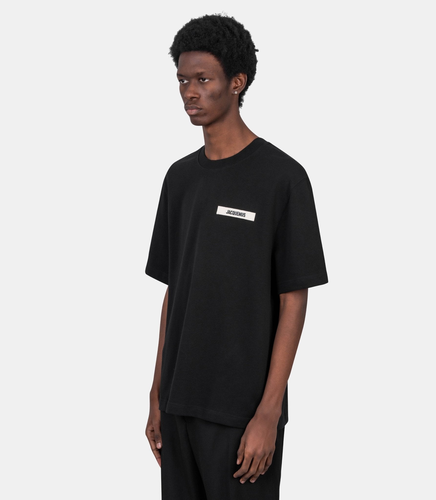 T-shirt gros grain-25HTSM00133AJ00226-990-XXS-Jacquemus