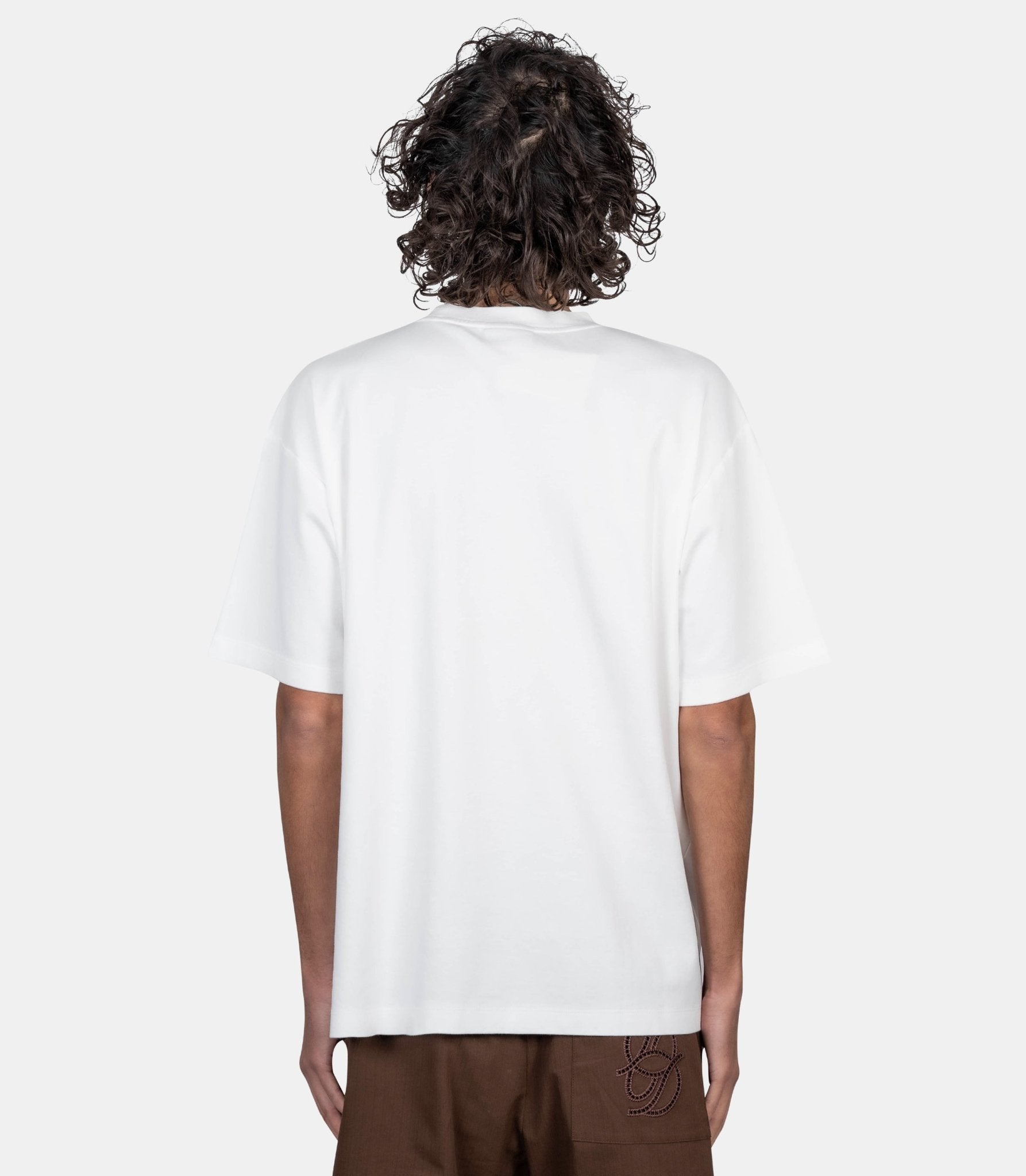 T-shirt hibiscus club - K-TS300-CO002-OW-XS - Drôle de monsieur