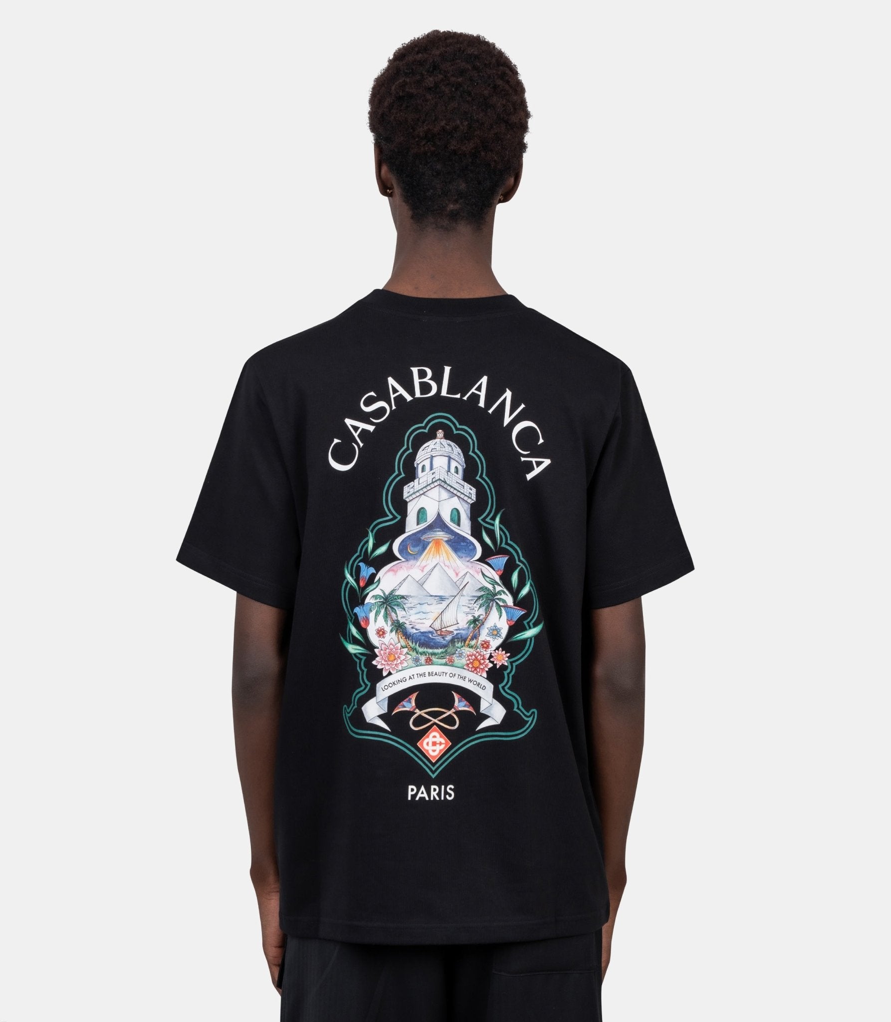 T-shirt hotel emblem - M-PF26-JTS-001-02-S - Casablanca