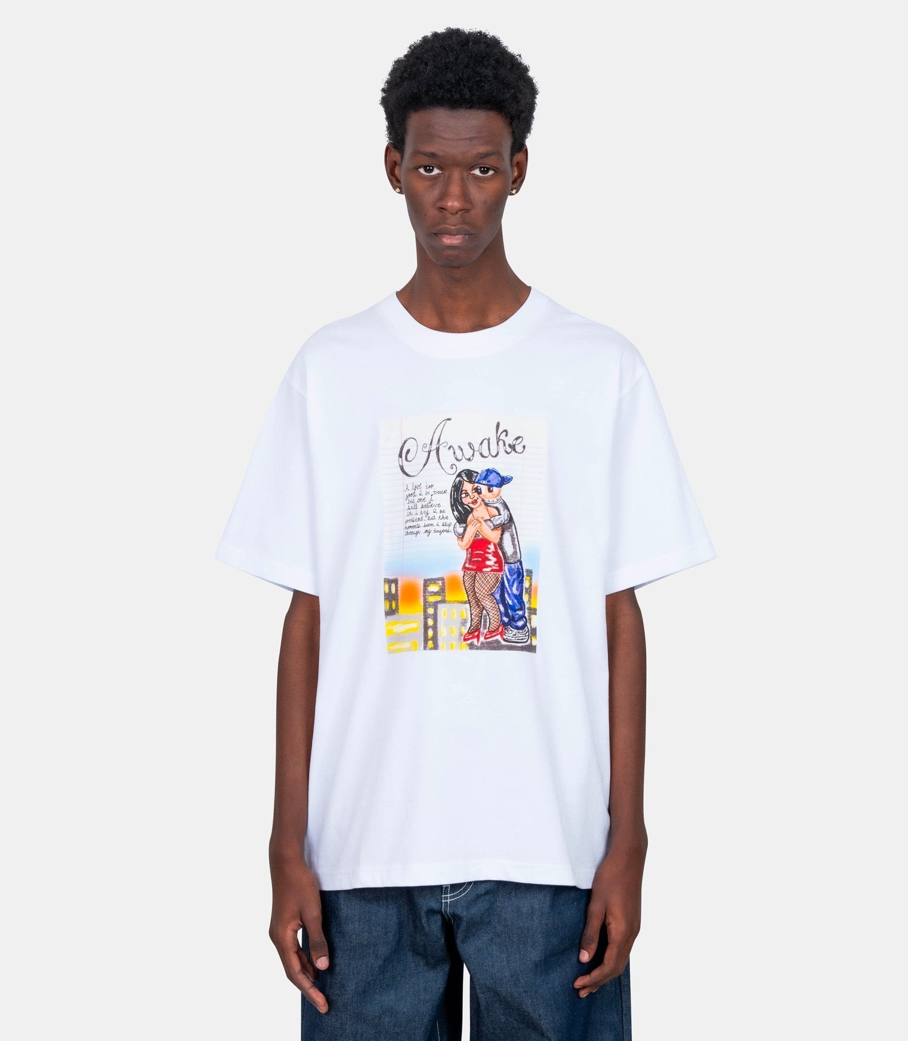 T-shirt hug - AWK - FW25 - TS003 - W - S - Awake ny