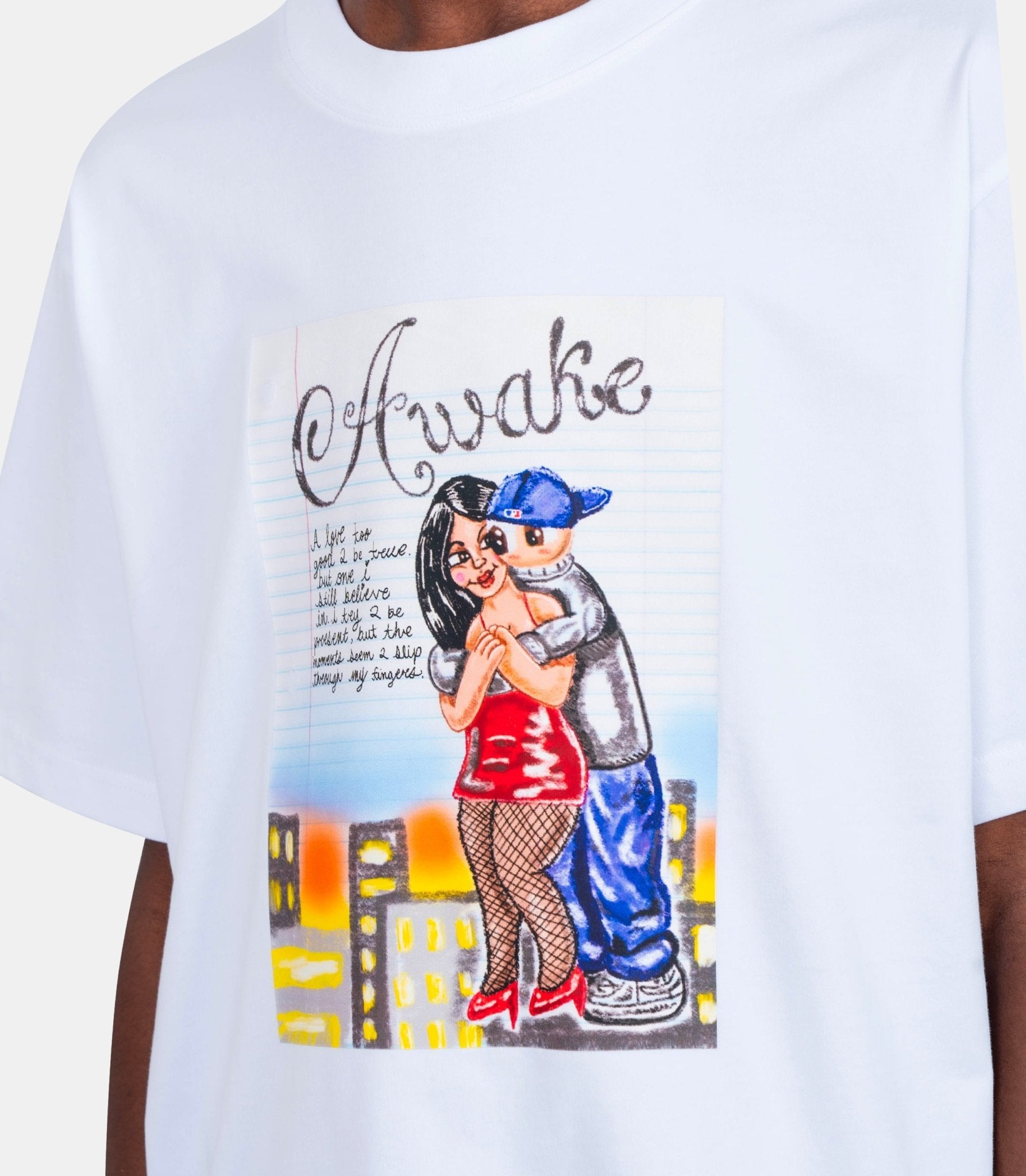 T-shirt hug - AWK - FW25 - TS003 - W - S - Awake ny