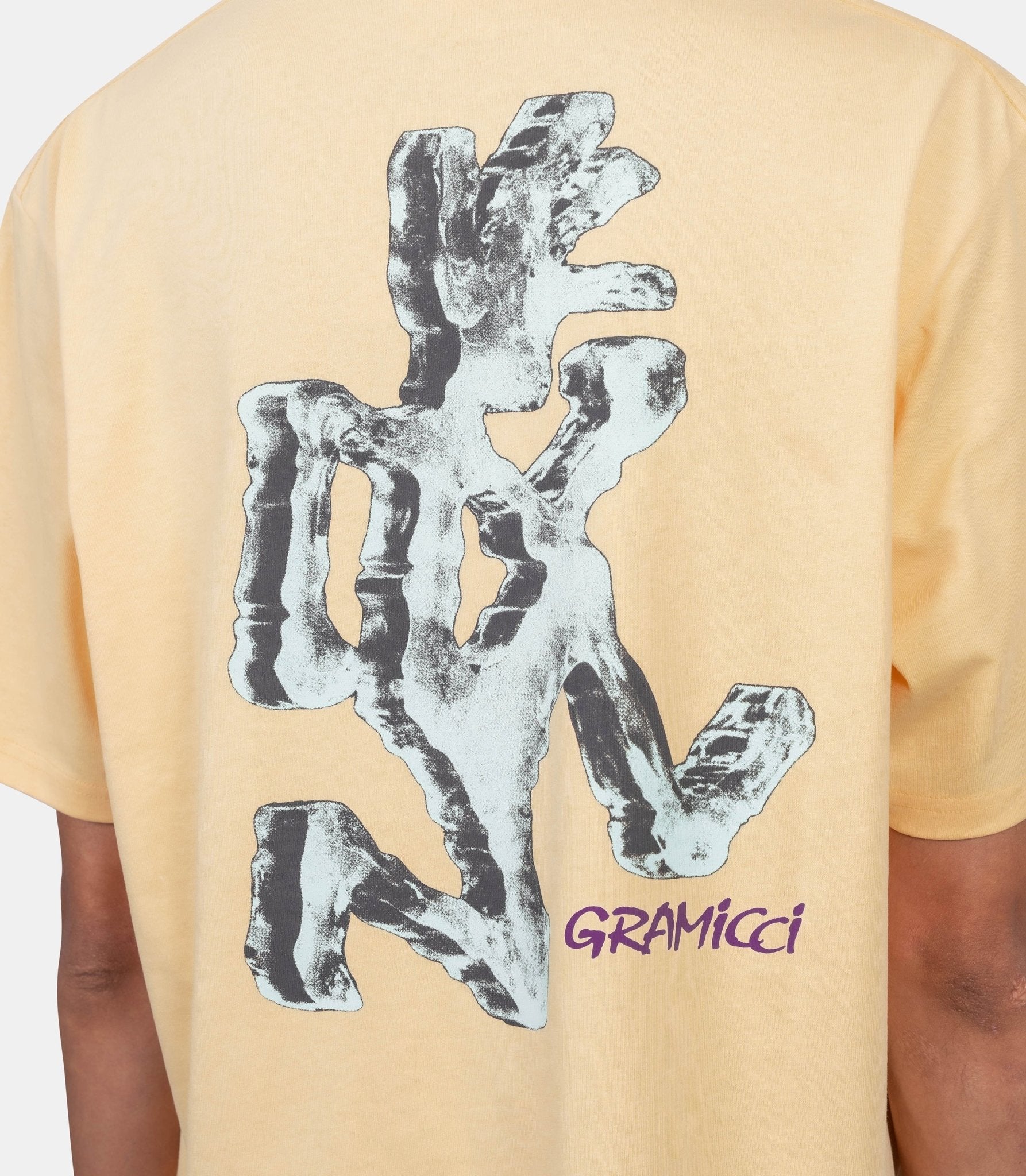 T-shirt ice sculpture - G6SU-T118-mango-S - Gramicci