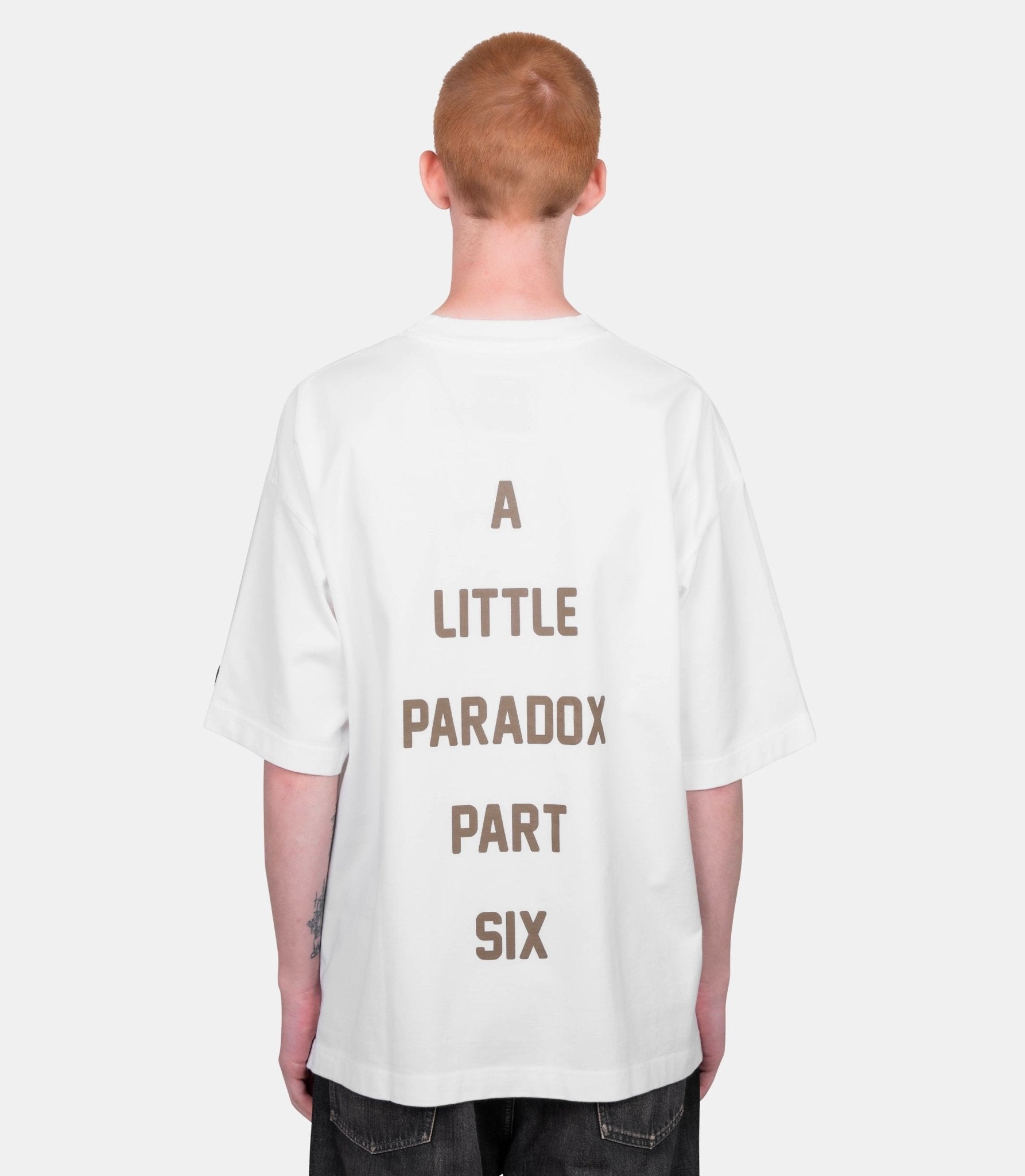 T-shirt imprimé chat - J15TS762-WHITE-44 - Mihara yasuhiro