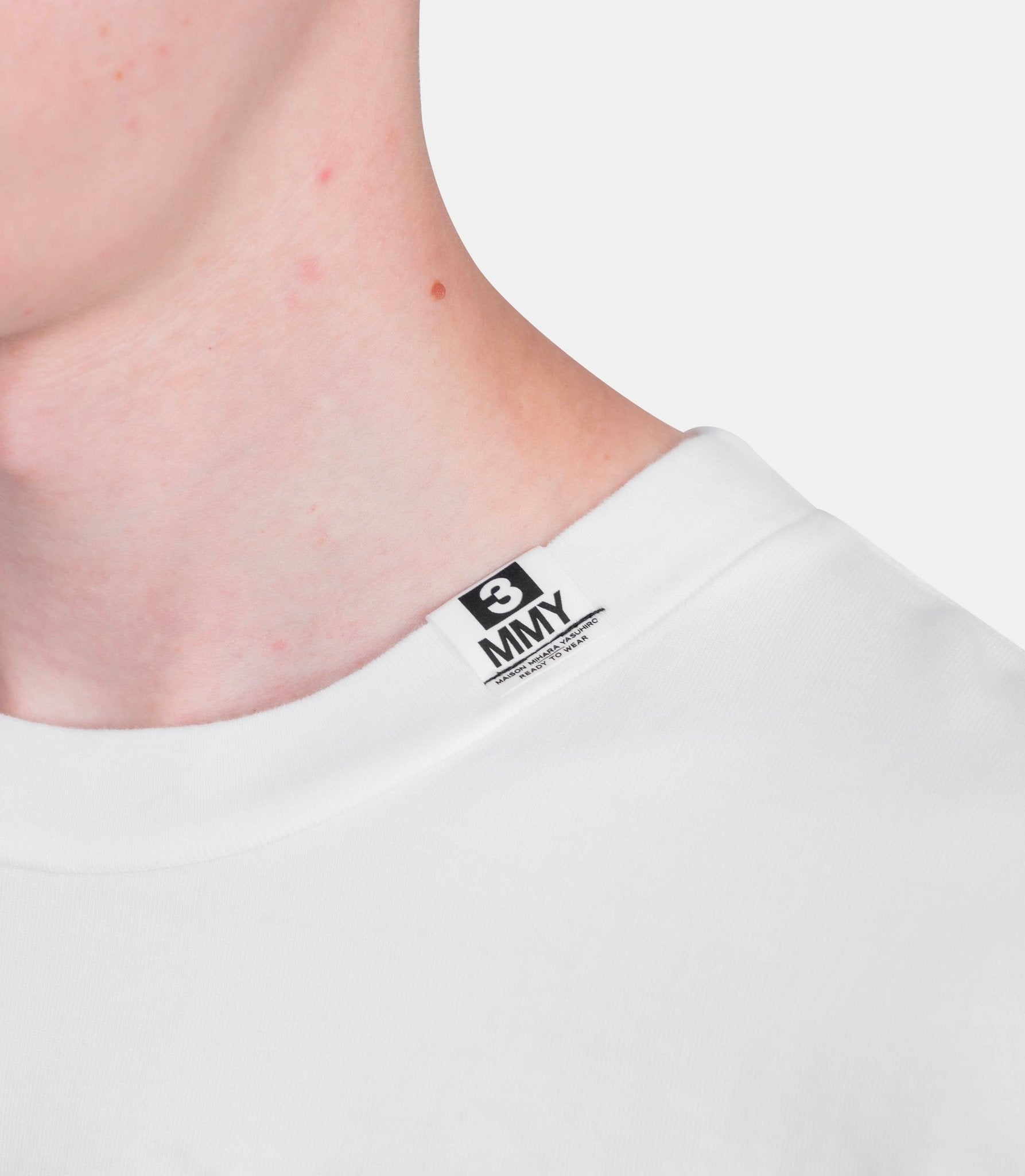 T-shirt imprimé chat - J15TS762-WHITE-44 - Mihara yasuhiro