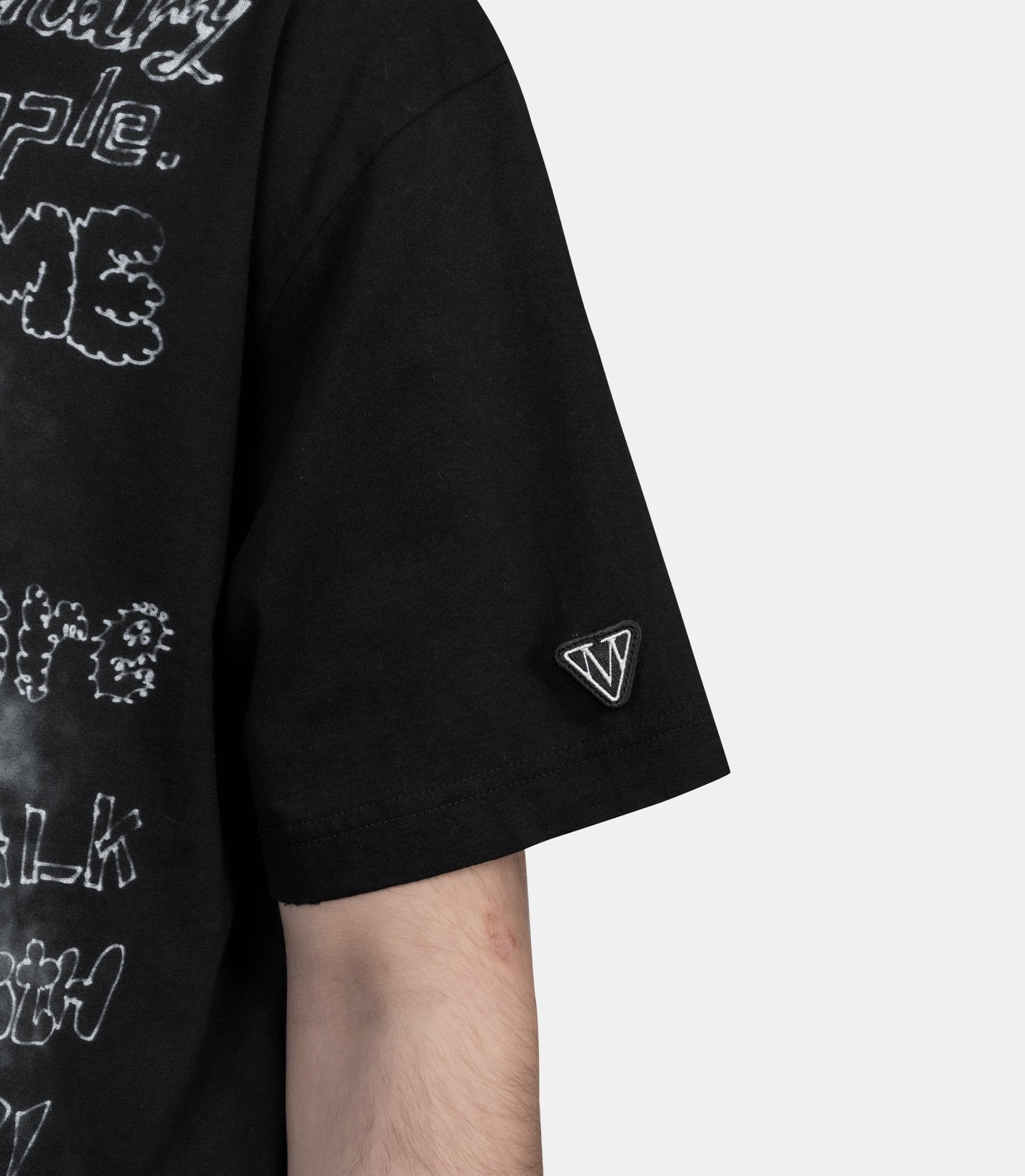 T-shirt imprimé chat - K16TS772-B-38 - Mihara yasuhiro
